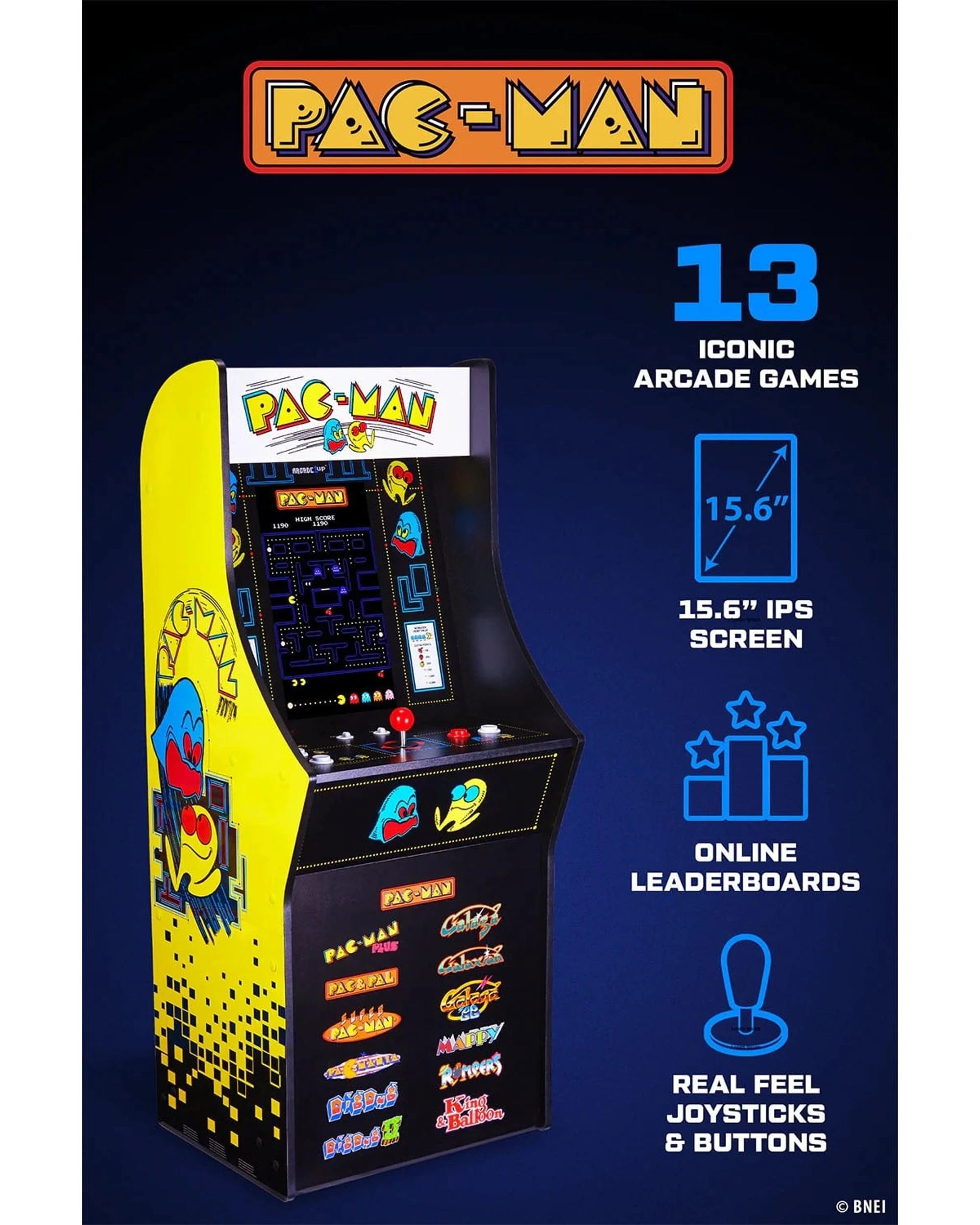 10 Arcade1up PAC-MAN Classic SE Arcade Game, 10 of 10