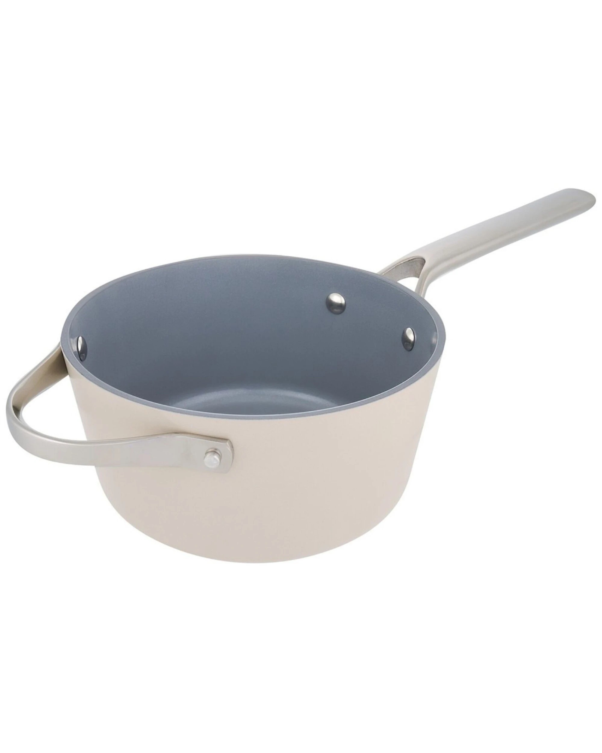 3 20cm Pyrolux Nexgen Saucepan 2.8l Ivory W/ Helper Handle | Ceramic Non-stick Oven Safe, 3 of 8