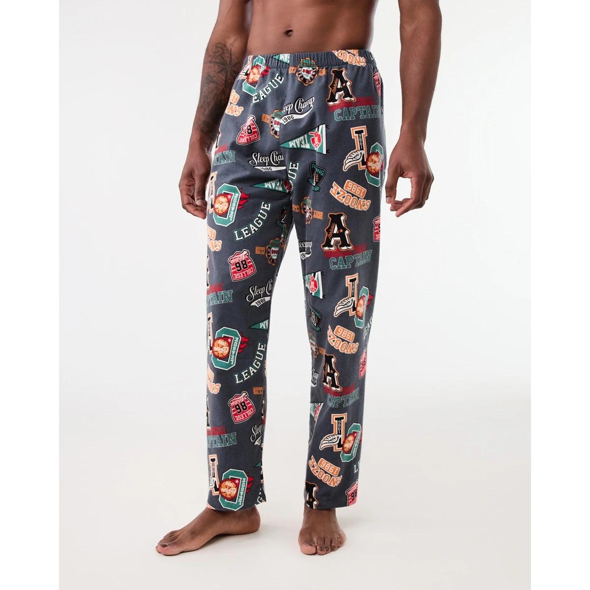 2 Flannel Sleep Pants Gry League, 2 of 5