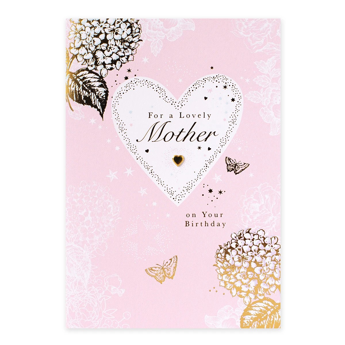 3 Connections from Hallmark Birthday Card - Pink Gold Heart, 3 of 3