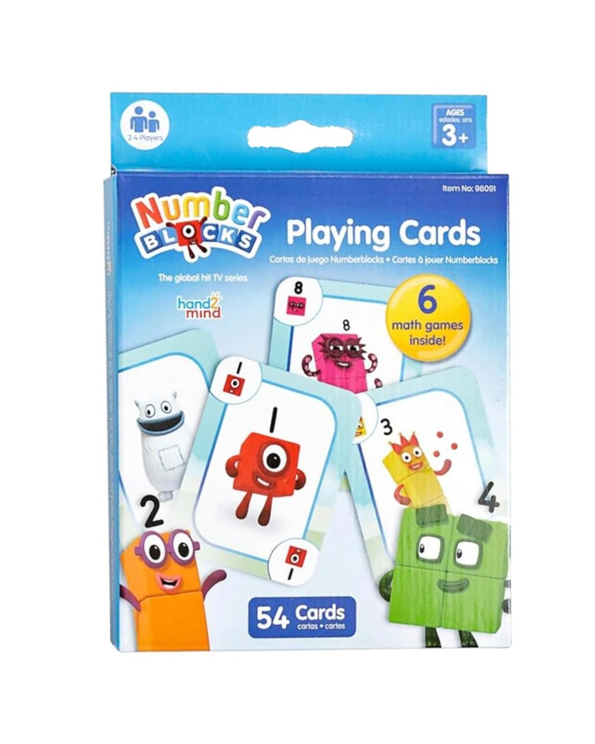 1 Numberblocks Playing Cards, 1 of 3