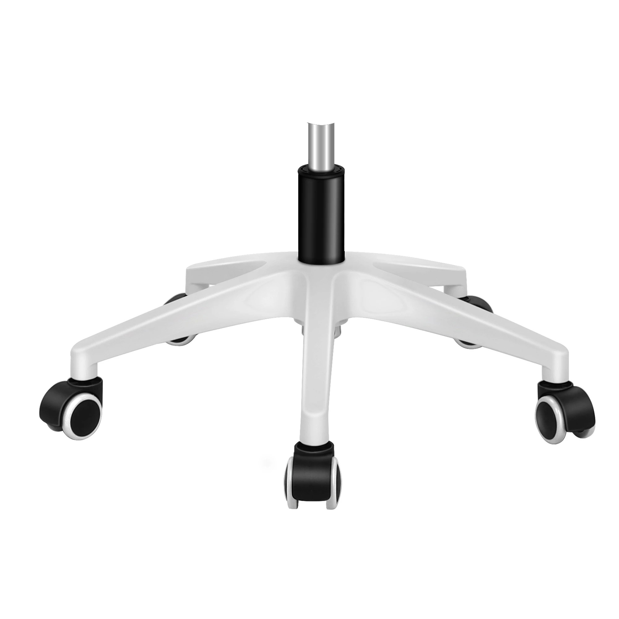 10 Alfordson Mesh Office Chair Executive Computer Tilt Fabric Seat Racing Work - White Black, 10 of 10