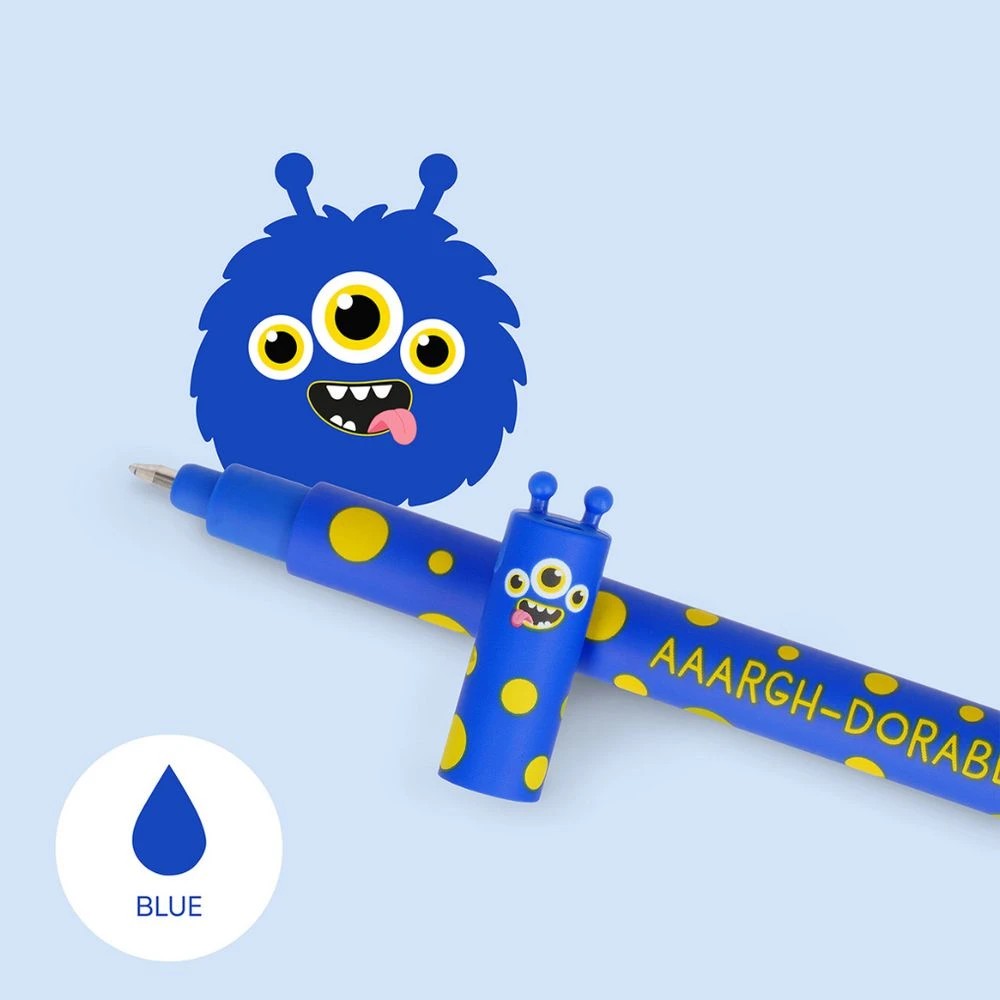 2 Legami Erasable Gel Pen Monster, 2 of 2