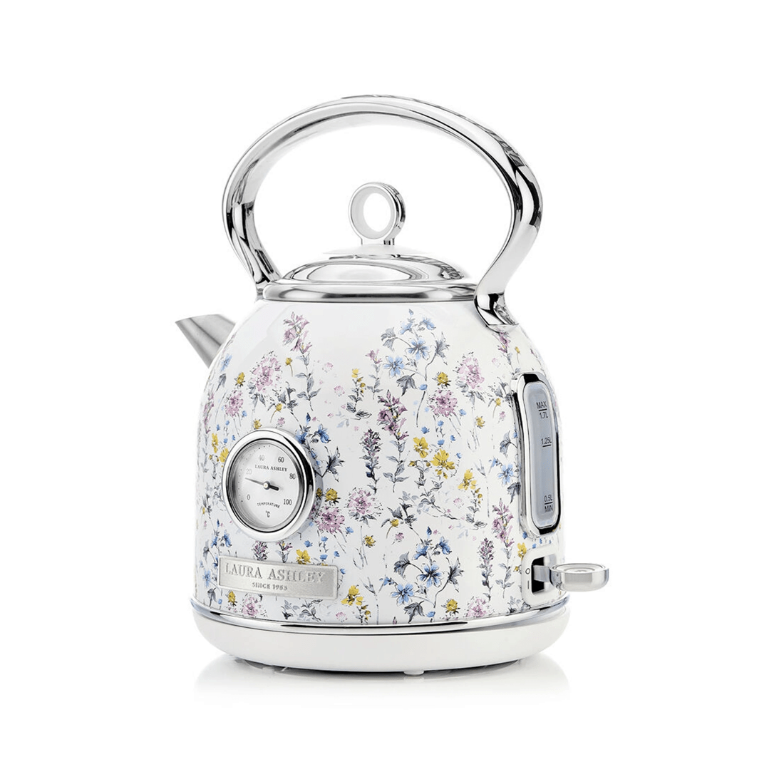 2 Laura Ashley Stainless Steel 1.7L Dome Electric Kettle With External Thermometer
 - multi, 2 of 6