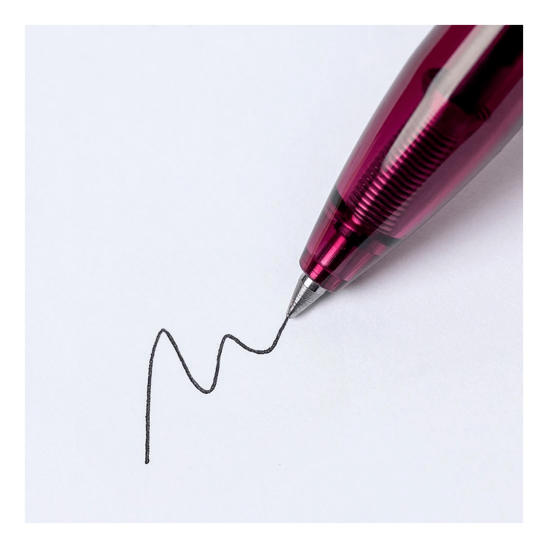 5 PILOT Acro 300 0.5mm Hybrid Ballpoint Pen Red Barrel, 5 of 6