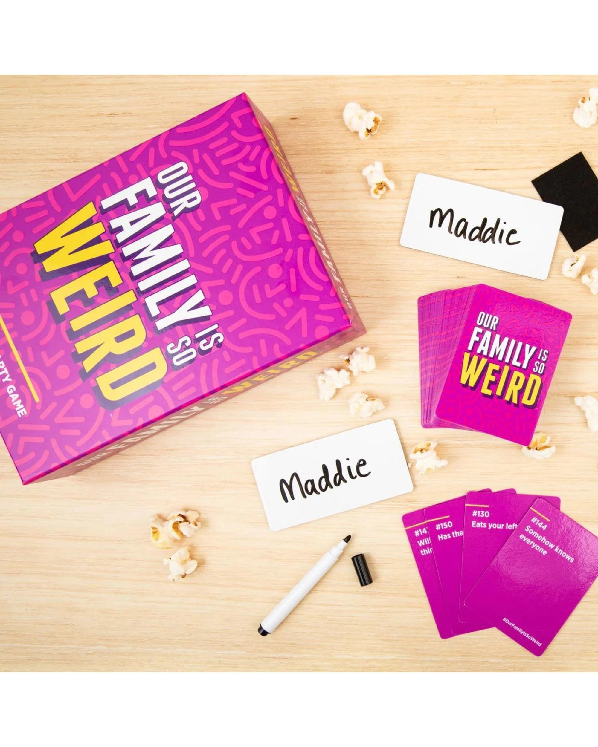 6 Our Family is So Weird Card Game, 6 of 6