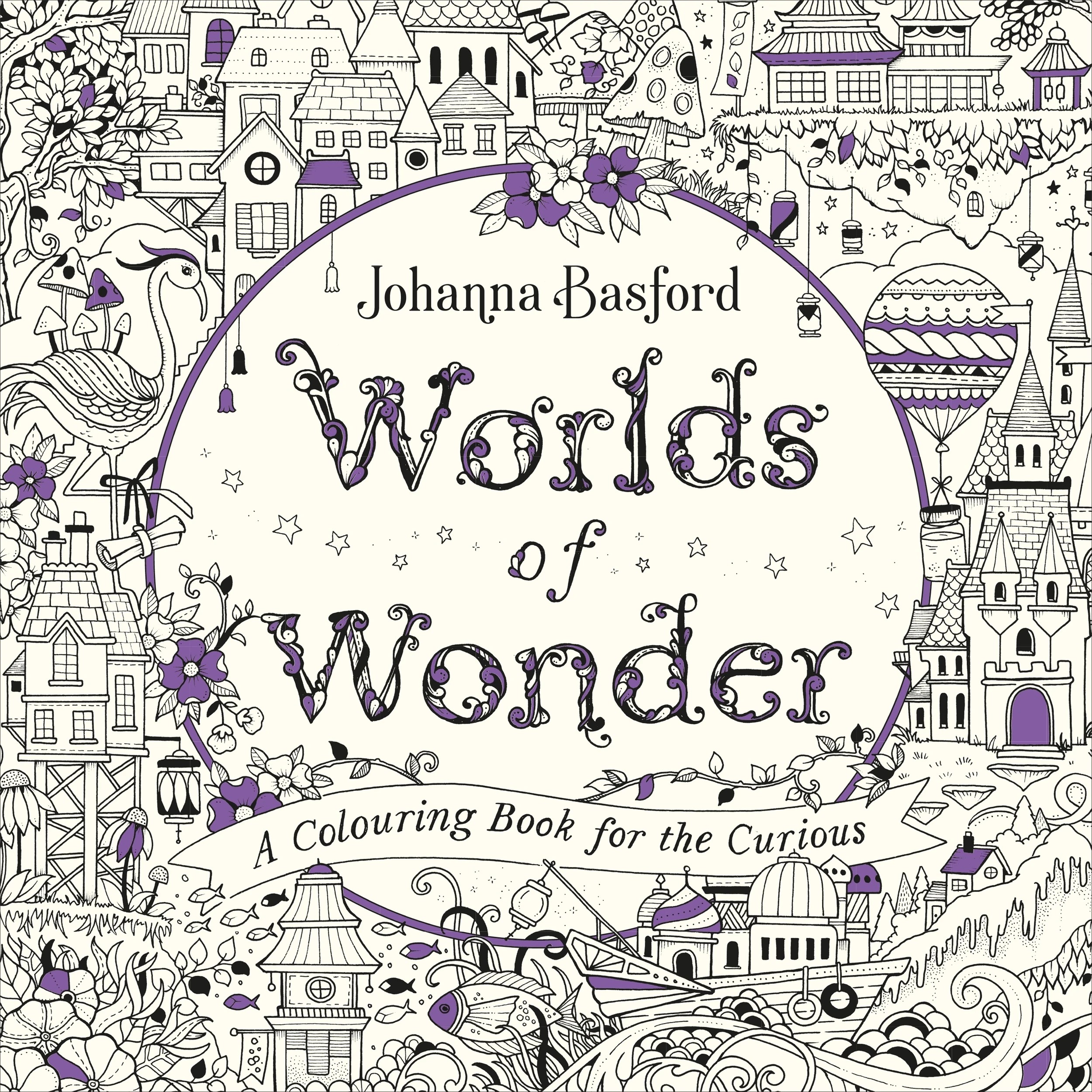 1 Worlds of Wonder by Johanna Basford - Book, 1 of 1