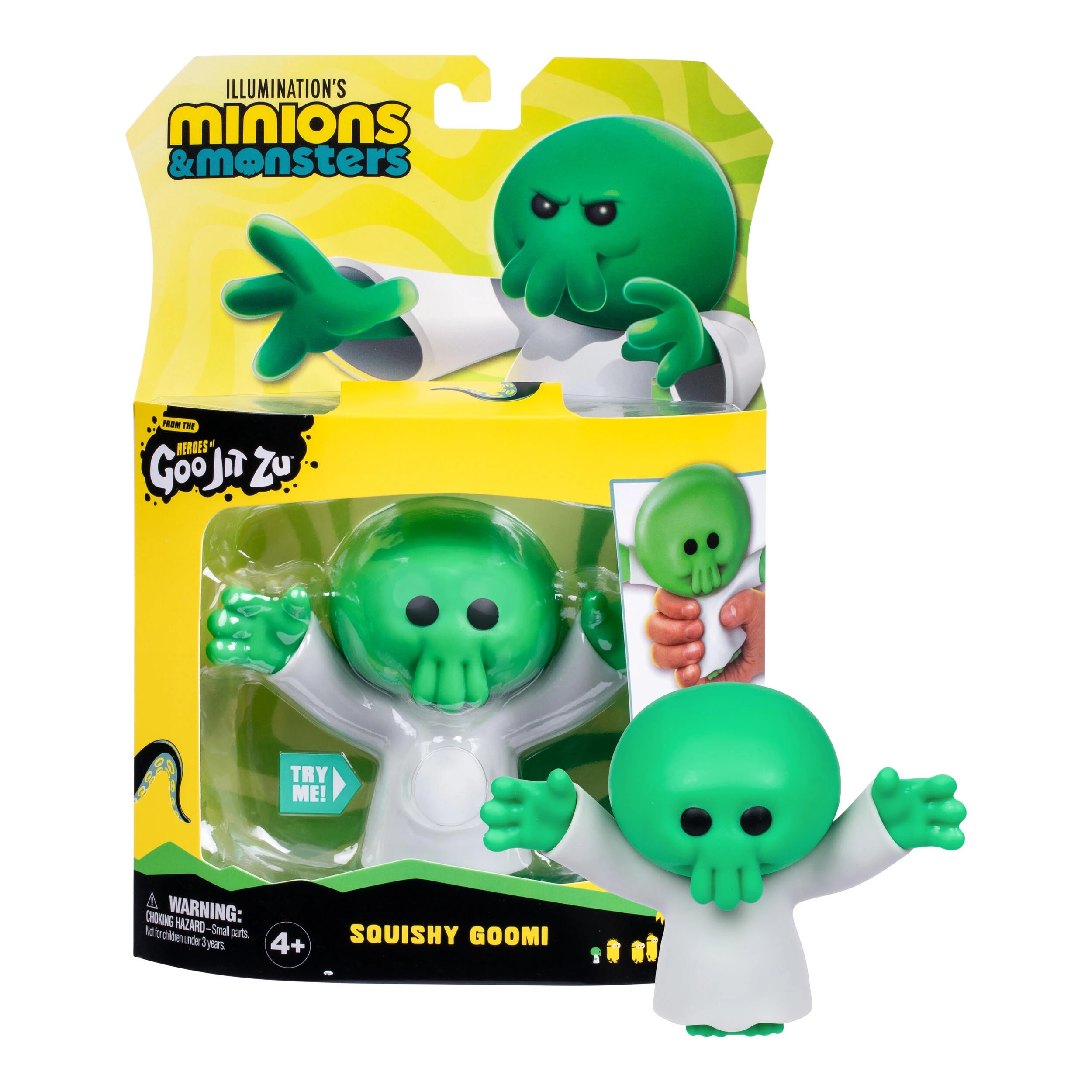 5 Illumination's Minions & Monsters Heroes of Goo Jitzu - Assorted - Multi, 5 of 7