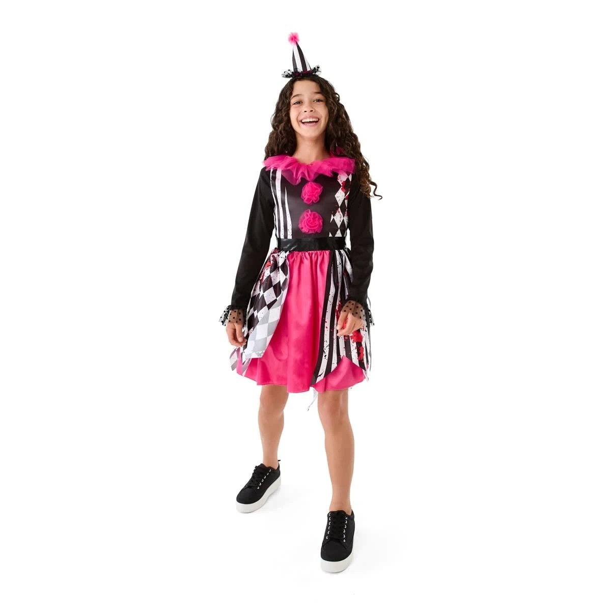 1 2 Piece Clown Costume - Ages 8+, 1 of 9