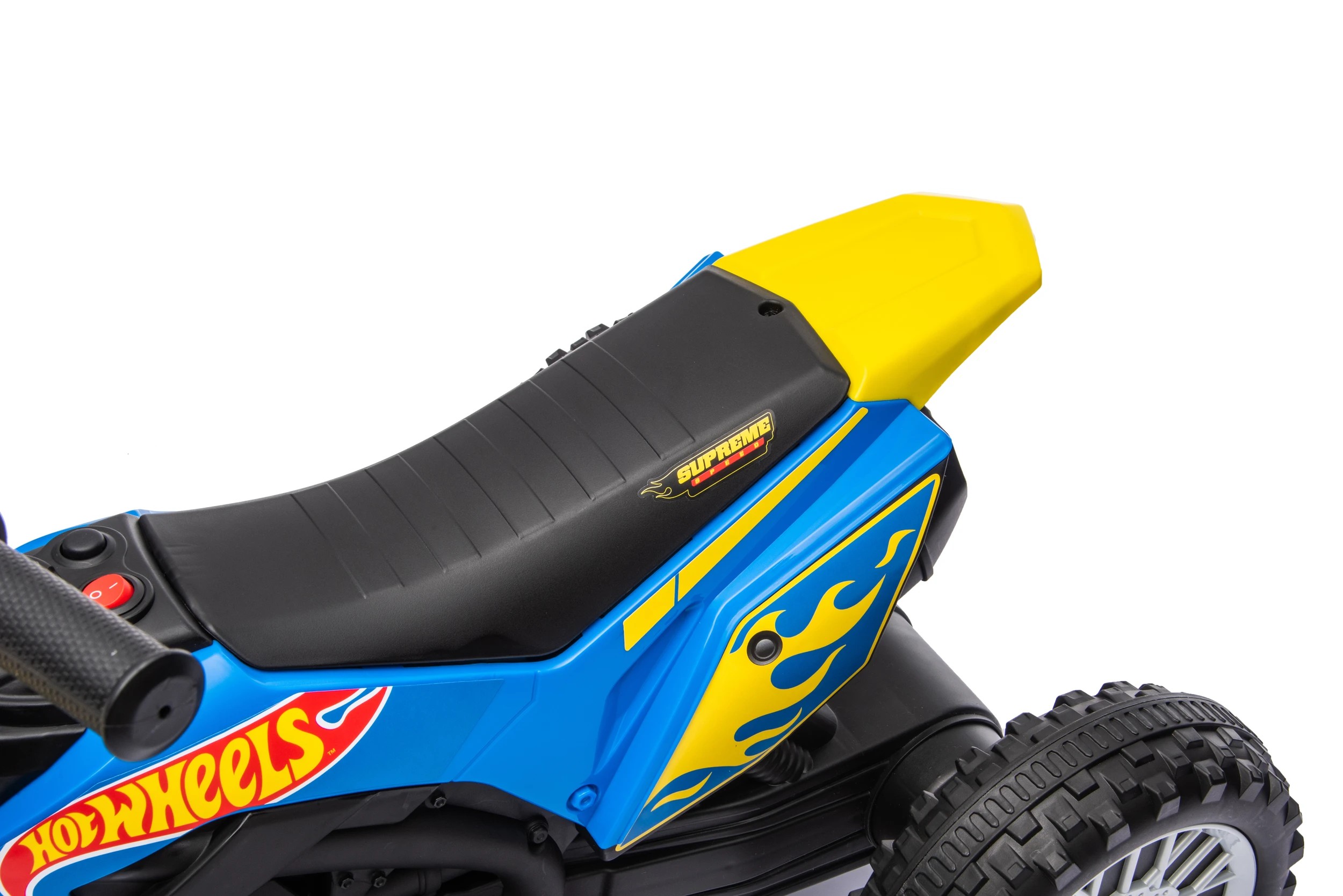 8 Hot Wheels Moto Cross 6V Ride On - Blue, 8 of 10