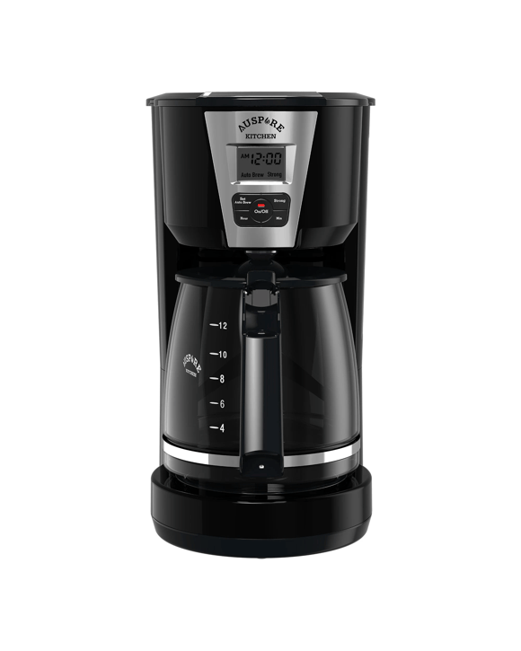 Auspure Coffee Maker Programmable Drip Coffee 12 Cup Auto Brew