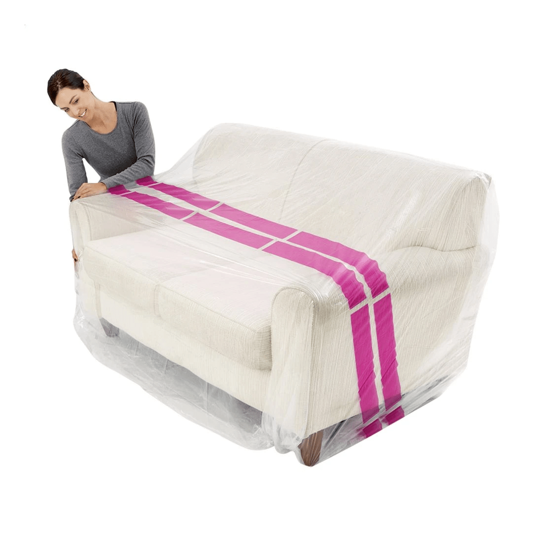 2 Visy 3 Seater Plastic Protector, 2 of 2