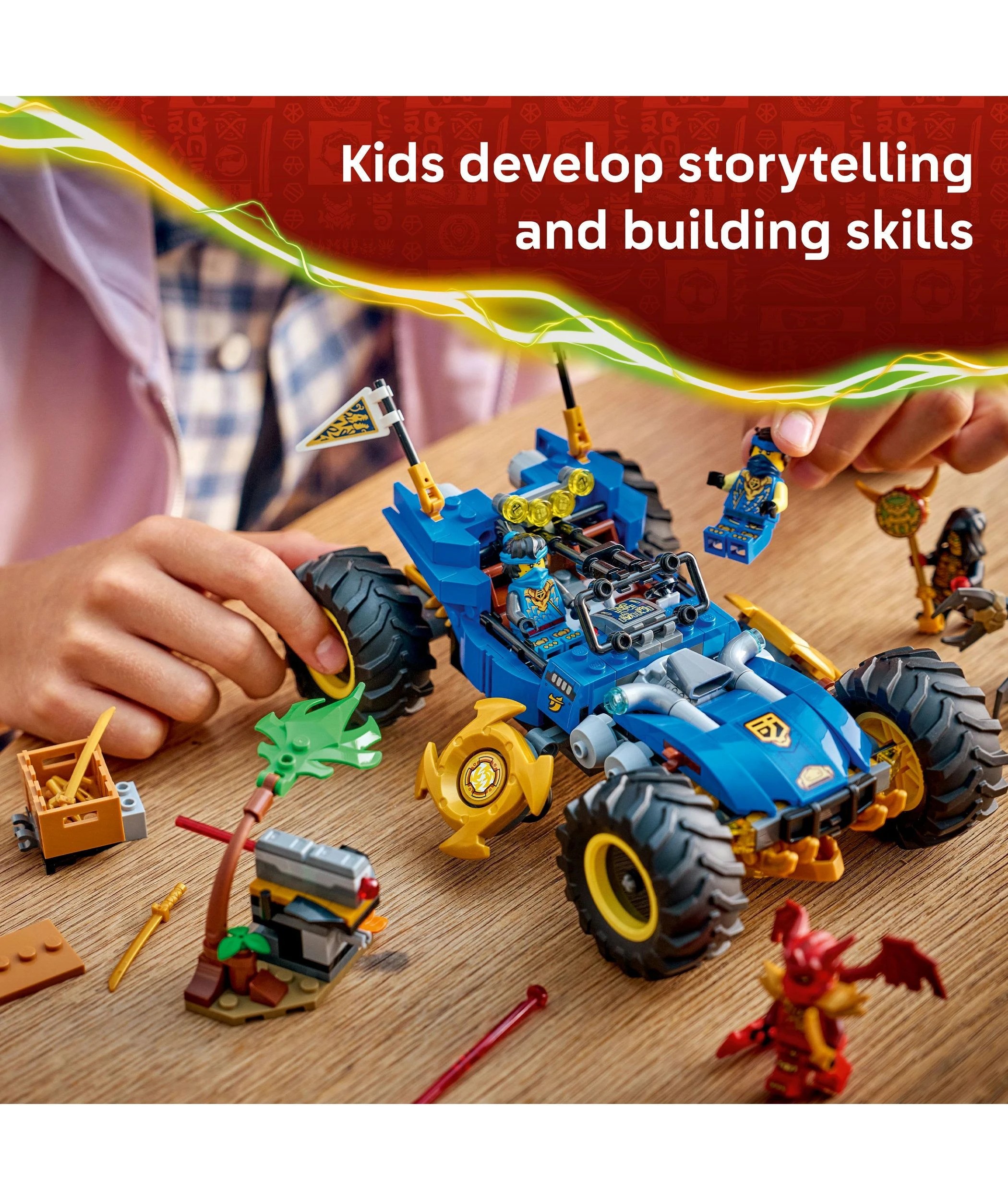 5 LEGO NINJAGO Jay's Transforming Car 71856, 5 of 10