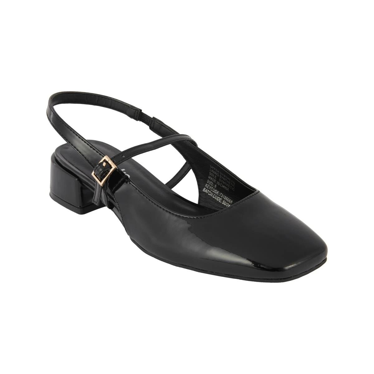 1 Low Block Heels Black, 1 of 5