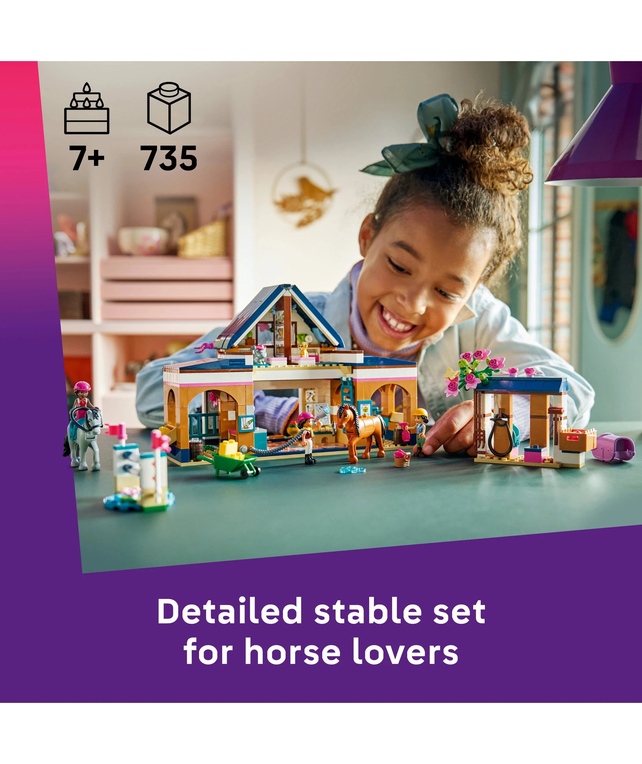 3 LEGO Friends Horse Stable and Riding Academy 42688, 3 of 10