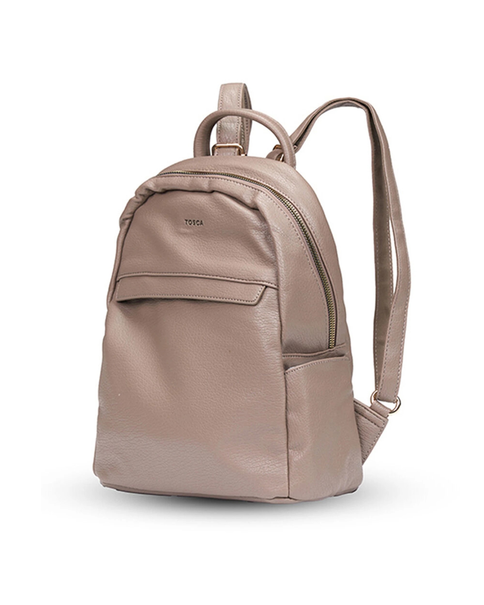 1 Tosca Casual Outdoor Travel Compact Backpack - Beige, 1 of 3