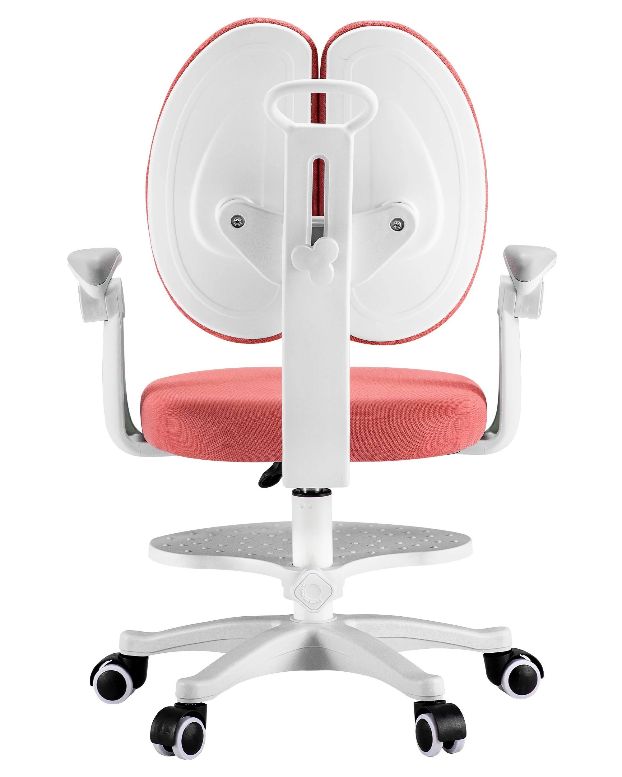 4 PlayPals Kids Desk Chair Adjustable Children Study Seat with Footrest - Pink, 4 of 10