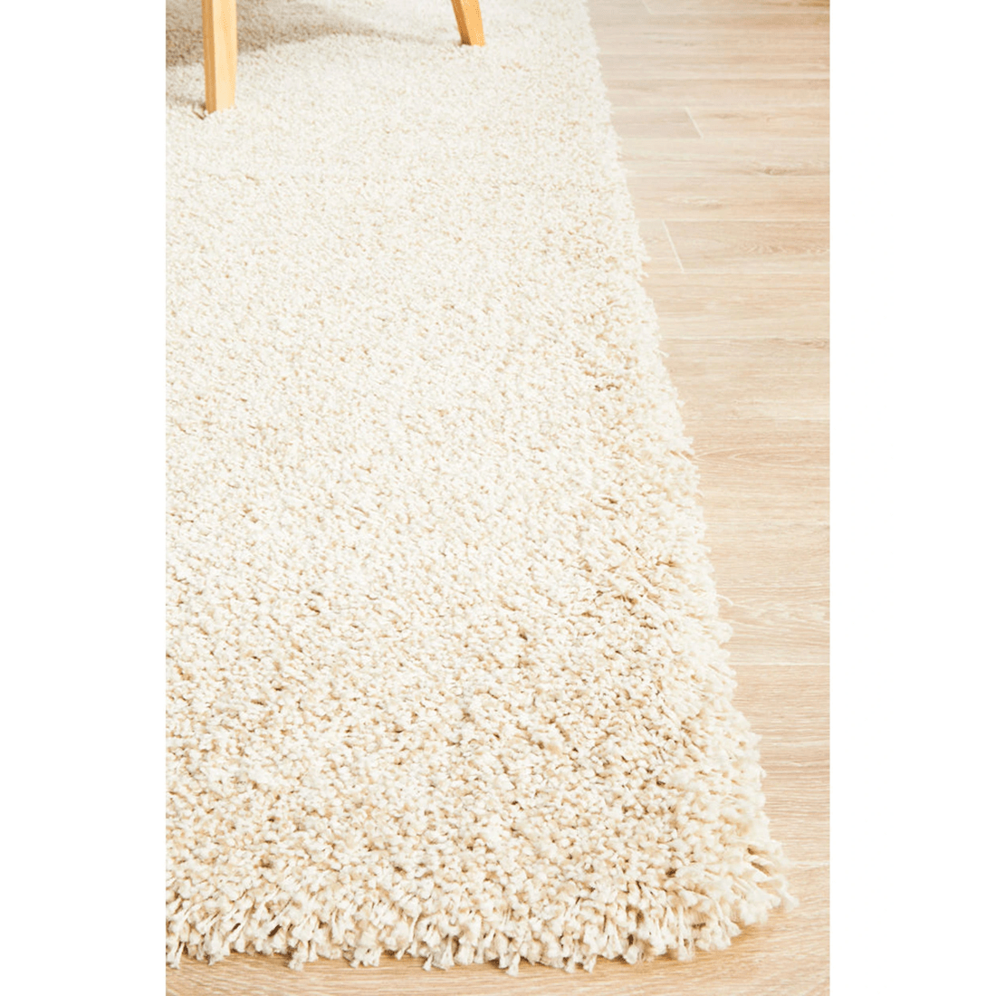 6 Rug Culture Laguna Cream Power-Loomed Polypropylene Rug - 40 mm Pile (Made in Turkey) - Natural, 6 of 9
