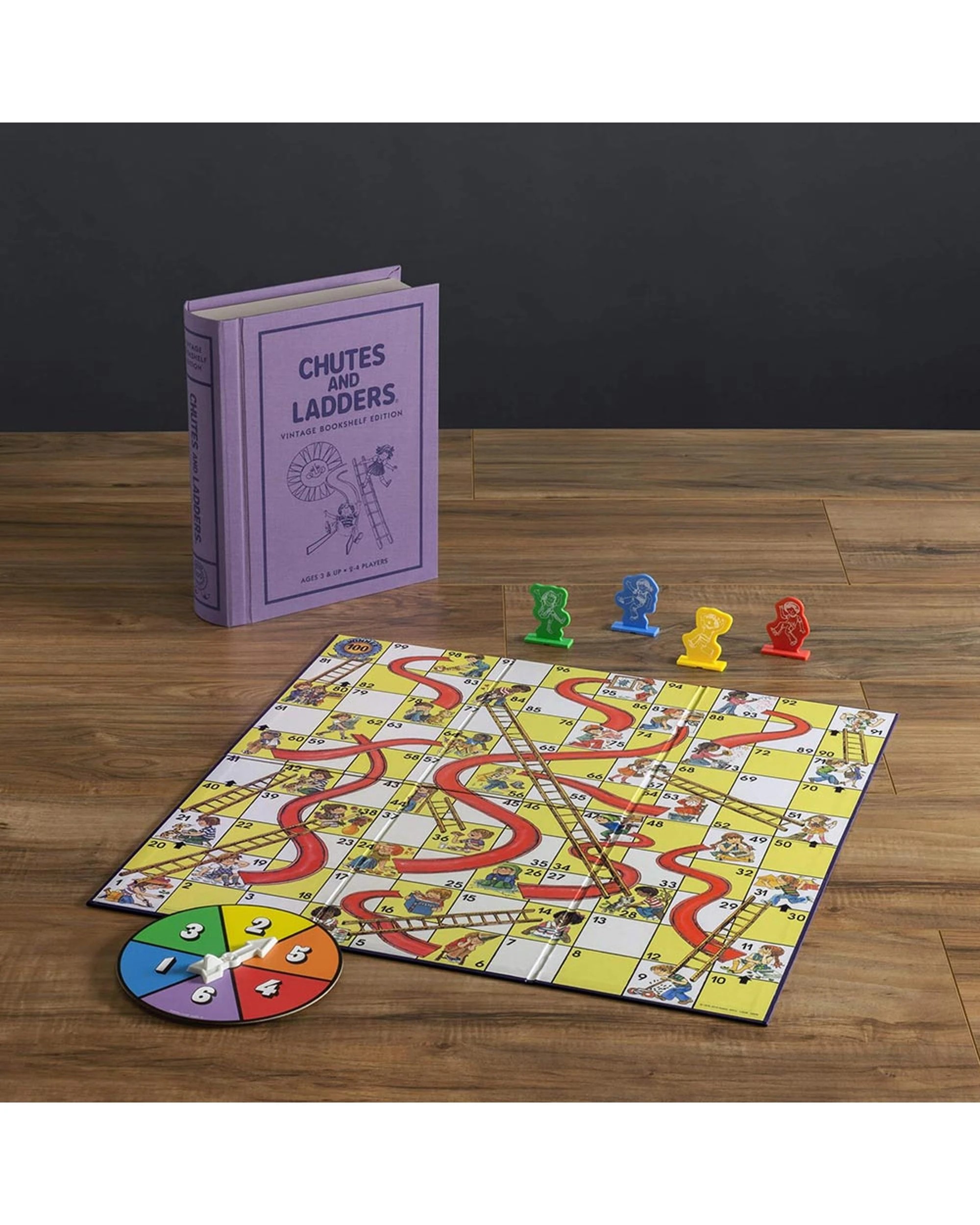 3 Chutes and Ladders Vintage Bookshelf Edition Board Game, 3 of 6