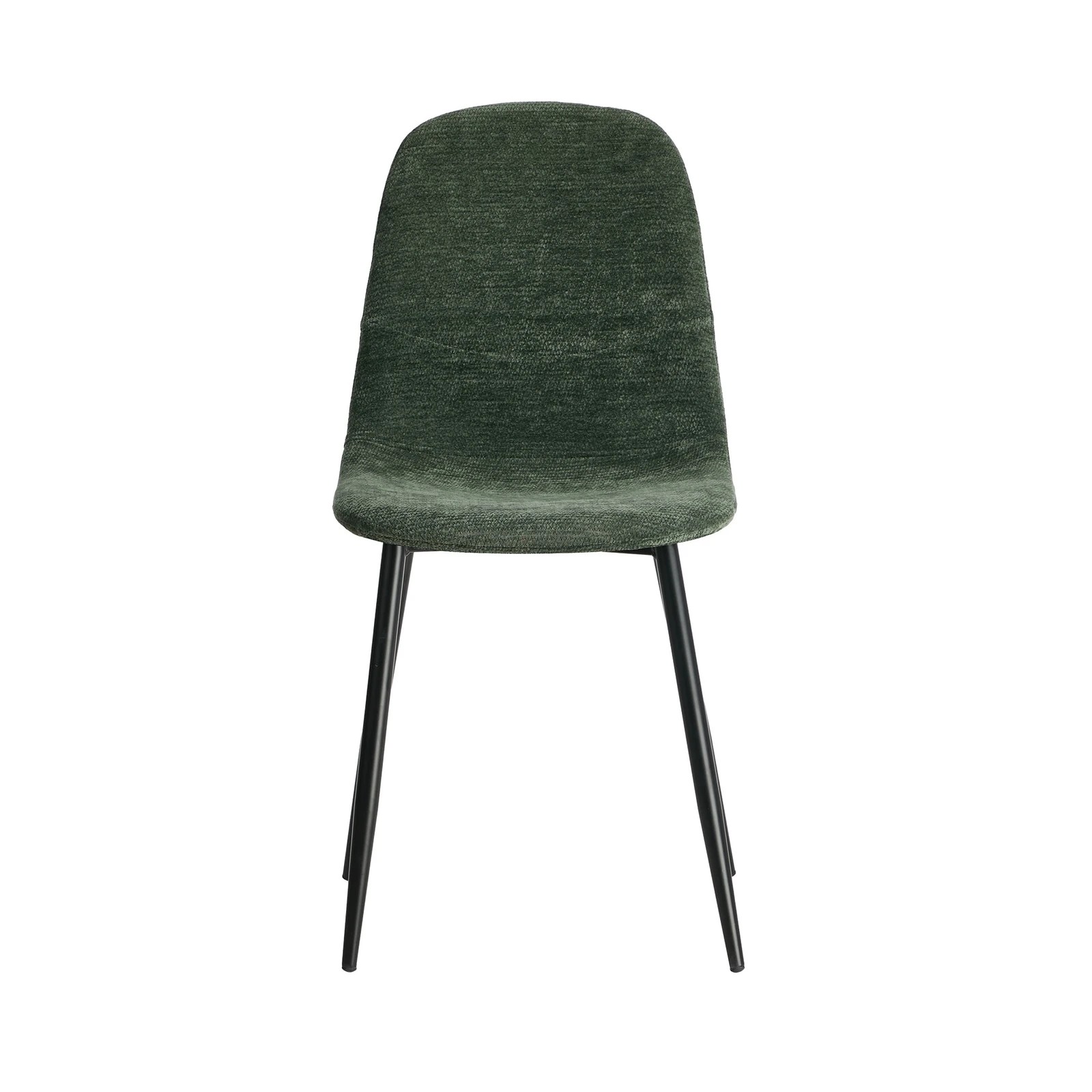 6 Oikiture 2x Dining Chairs Kitchen Accent Chair Lounge Room Chenille - Green, 6 of 9