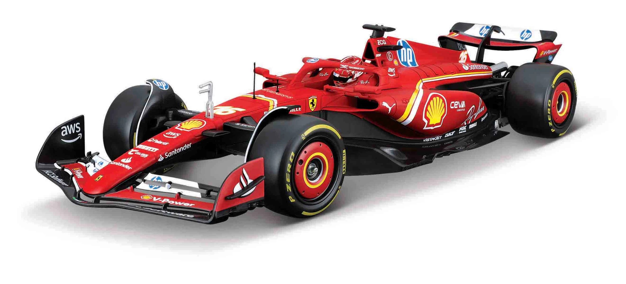 9 Bburago 1:24 F1 Model Kit - Assorted, 9 of 10