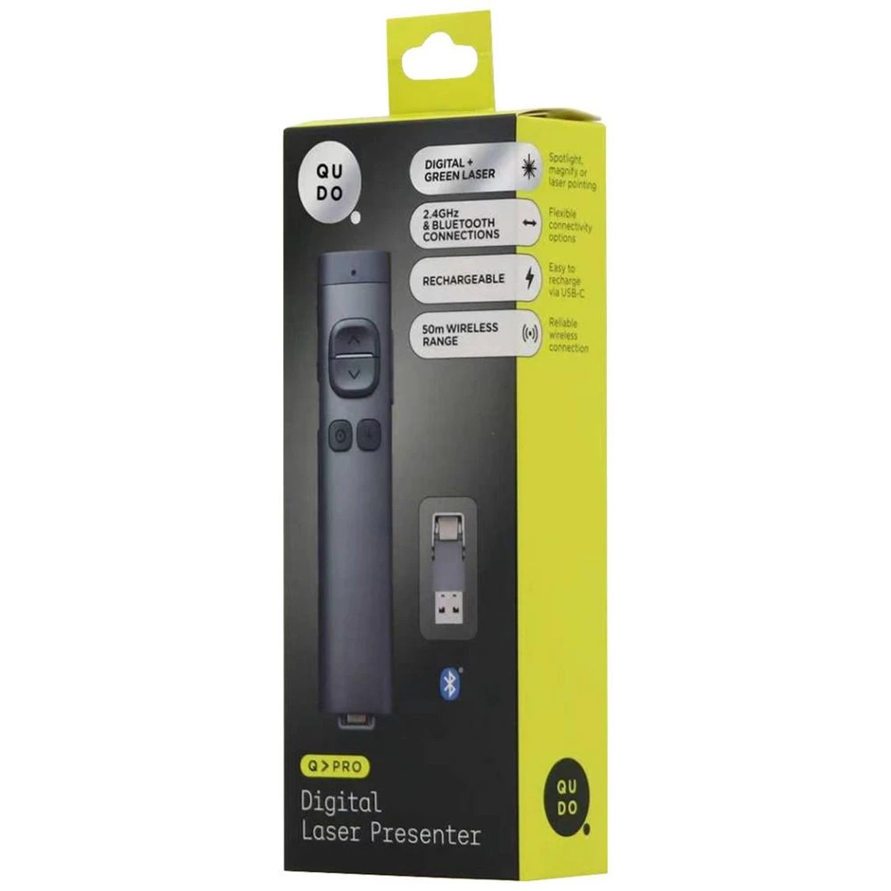 8 Qudo Digital Laser Presenter Dark Grey, 8 of 9