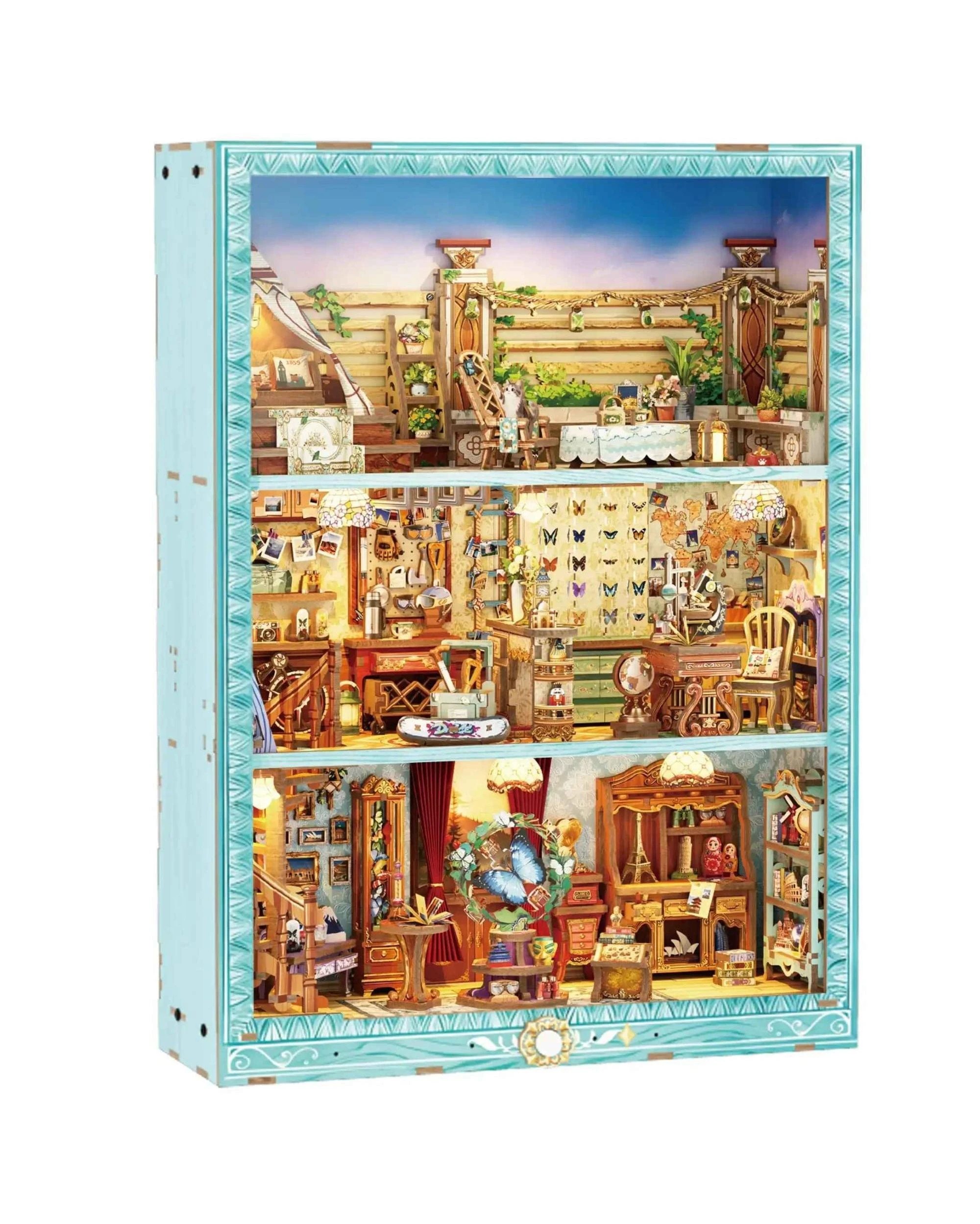 2 Tonecheer Travel Collector Story Frame 3D Puzzle Model Kit, 2 of 3