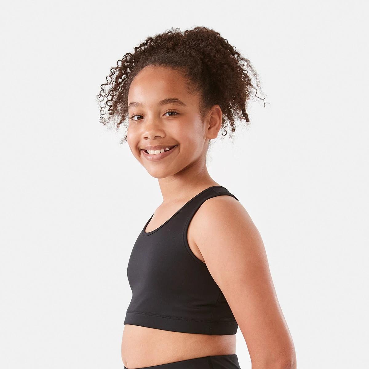 2 Active Kids Crop Top BLACK, 2 of 9