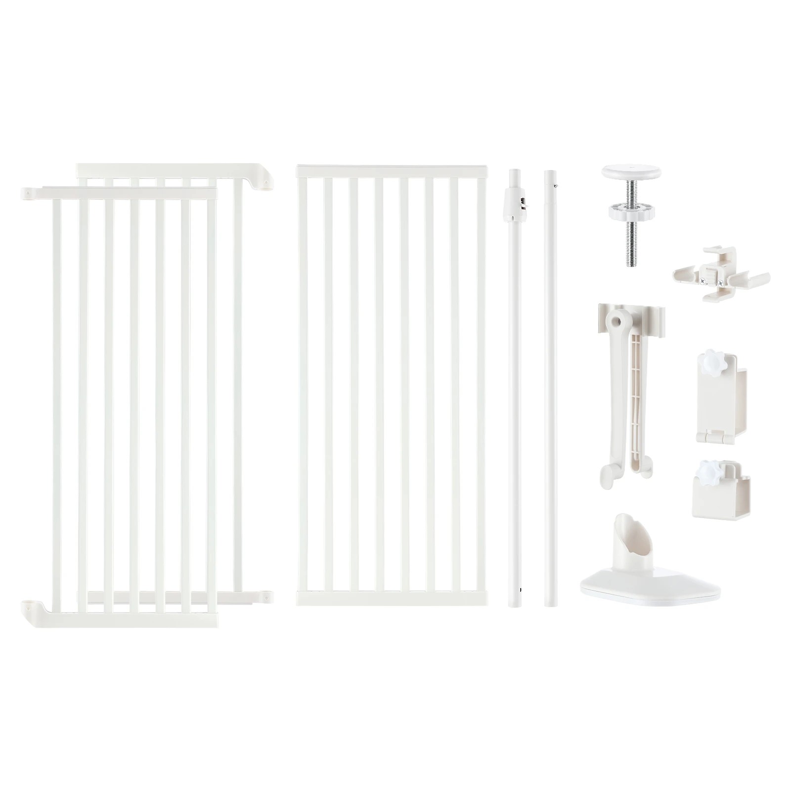 6 Pet Scene Retractable Safety Gate Pet Dog Cat Extra Tall Fence Enclosure, 6 of 6