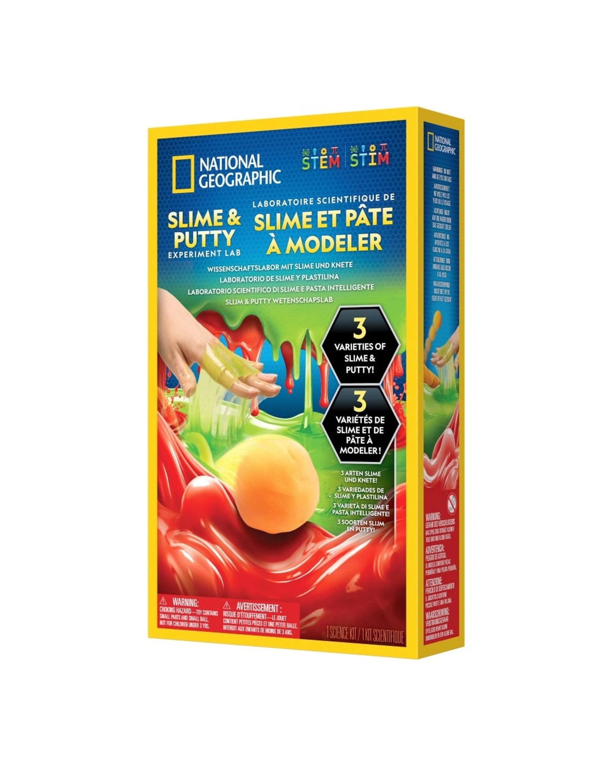 1 National Geographic Slime and Putty Experiment Lab Activity Kit, 1 of 6