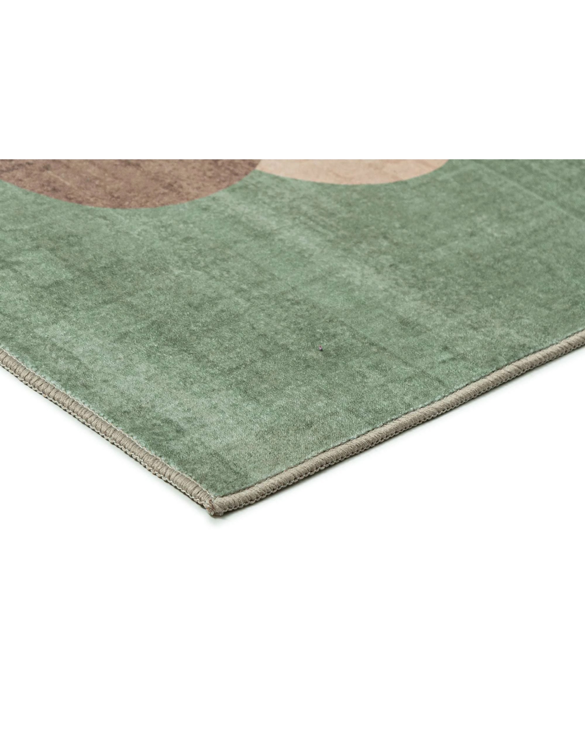 4 Loopsie Moreira Printed Washable Rug-370cm x 270cm - Brown, 4 of 8