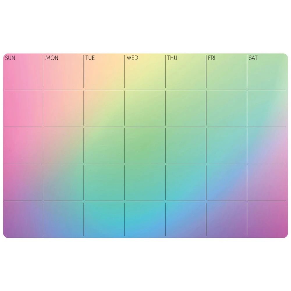 1 Three By Three Silicone Monthly Planner Multi, 1 of 2