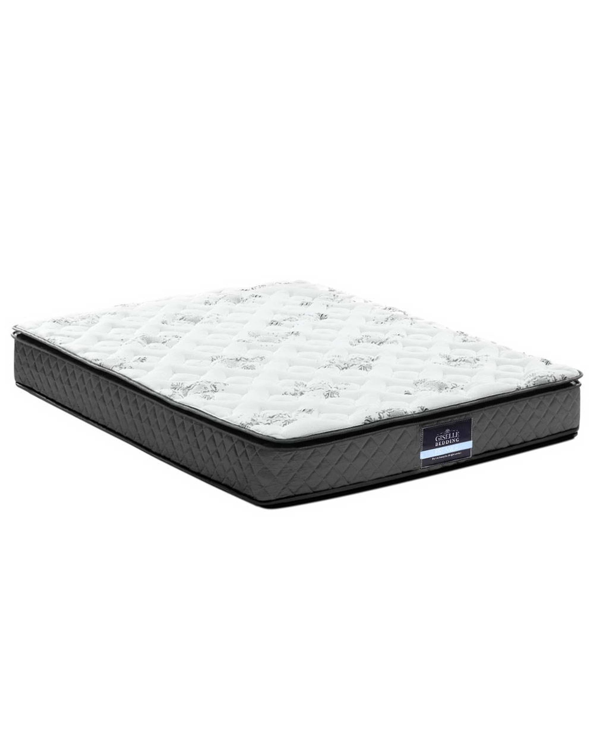 1 Giselle Bedding 24cm Mattress Pillow Top King
 - White, 1 of 3