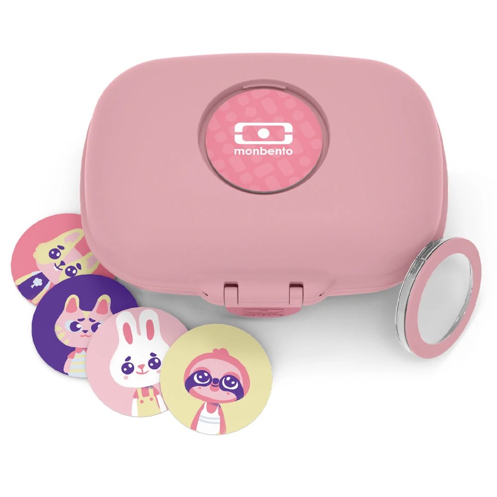 5 Monbento Mb Gram Kids Snack Box Blush - Pink - Pink, 5 of 5