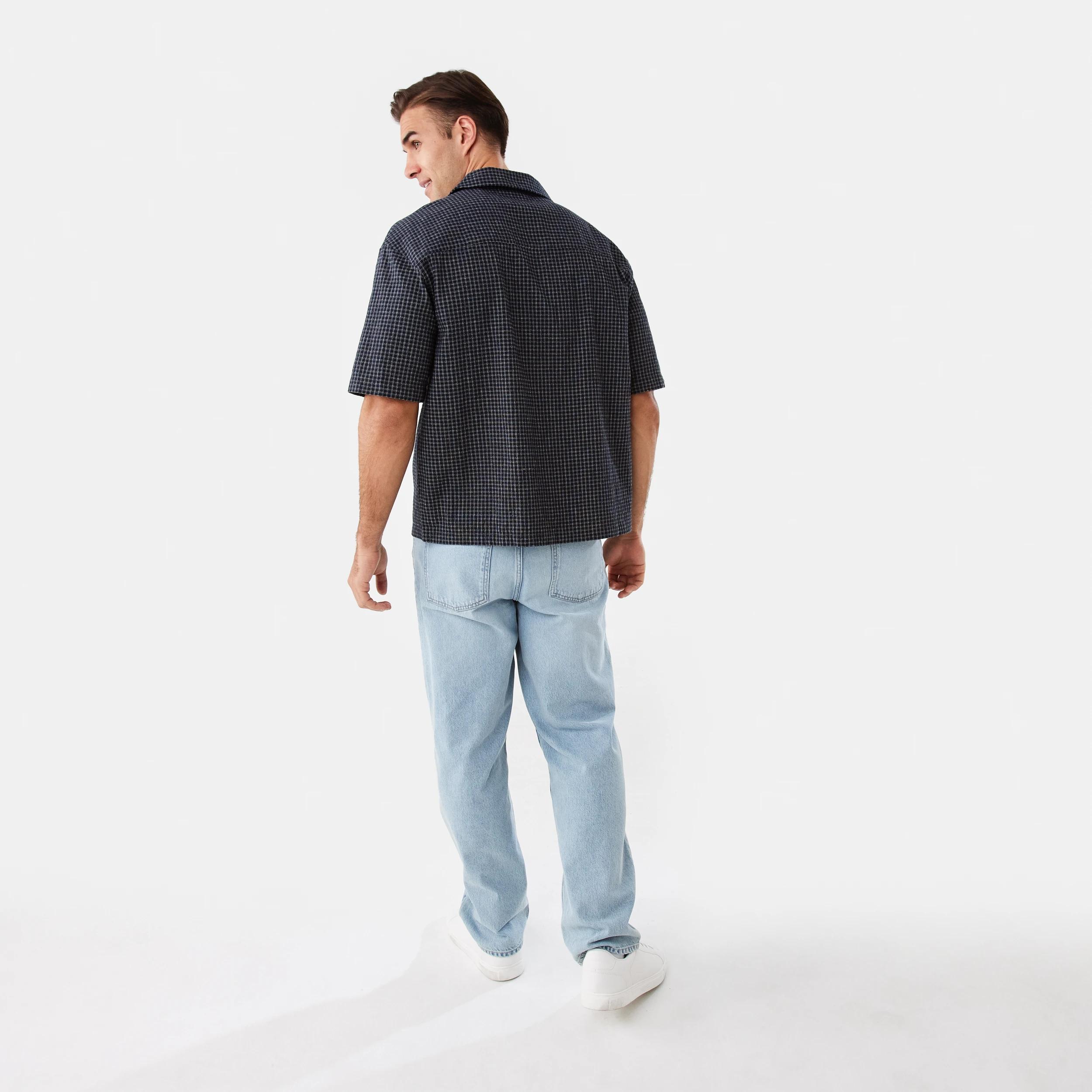 4 Boxy Check Shirt Sky Cptn, 4 of 10