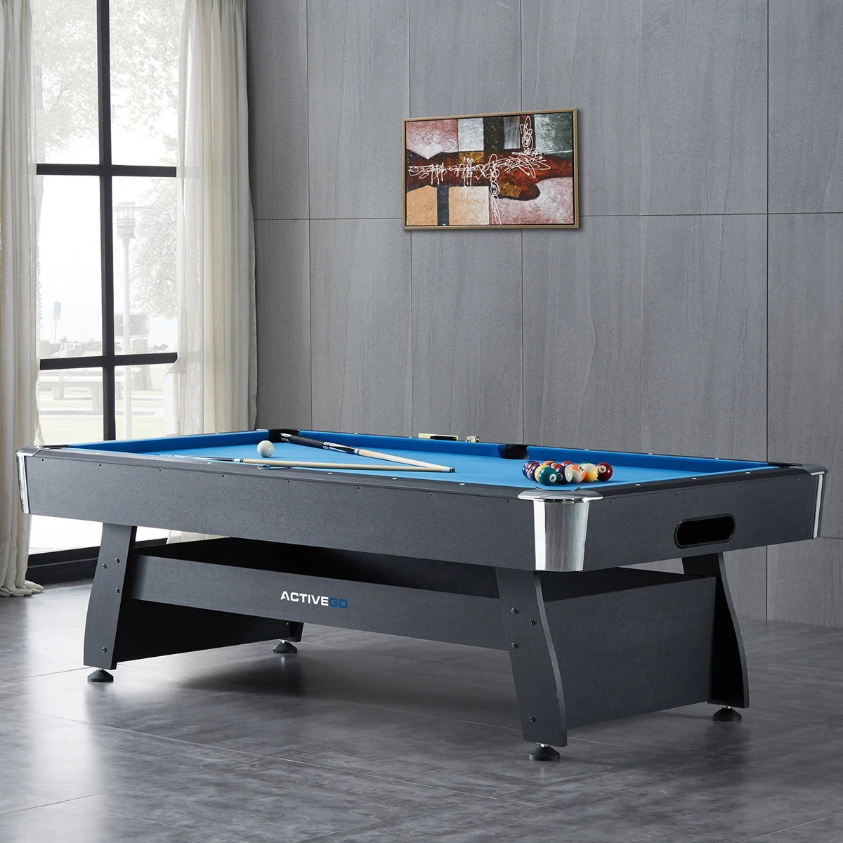 2 ActiveGo BreakShot 8ft Pool Table, 2 of 7