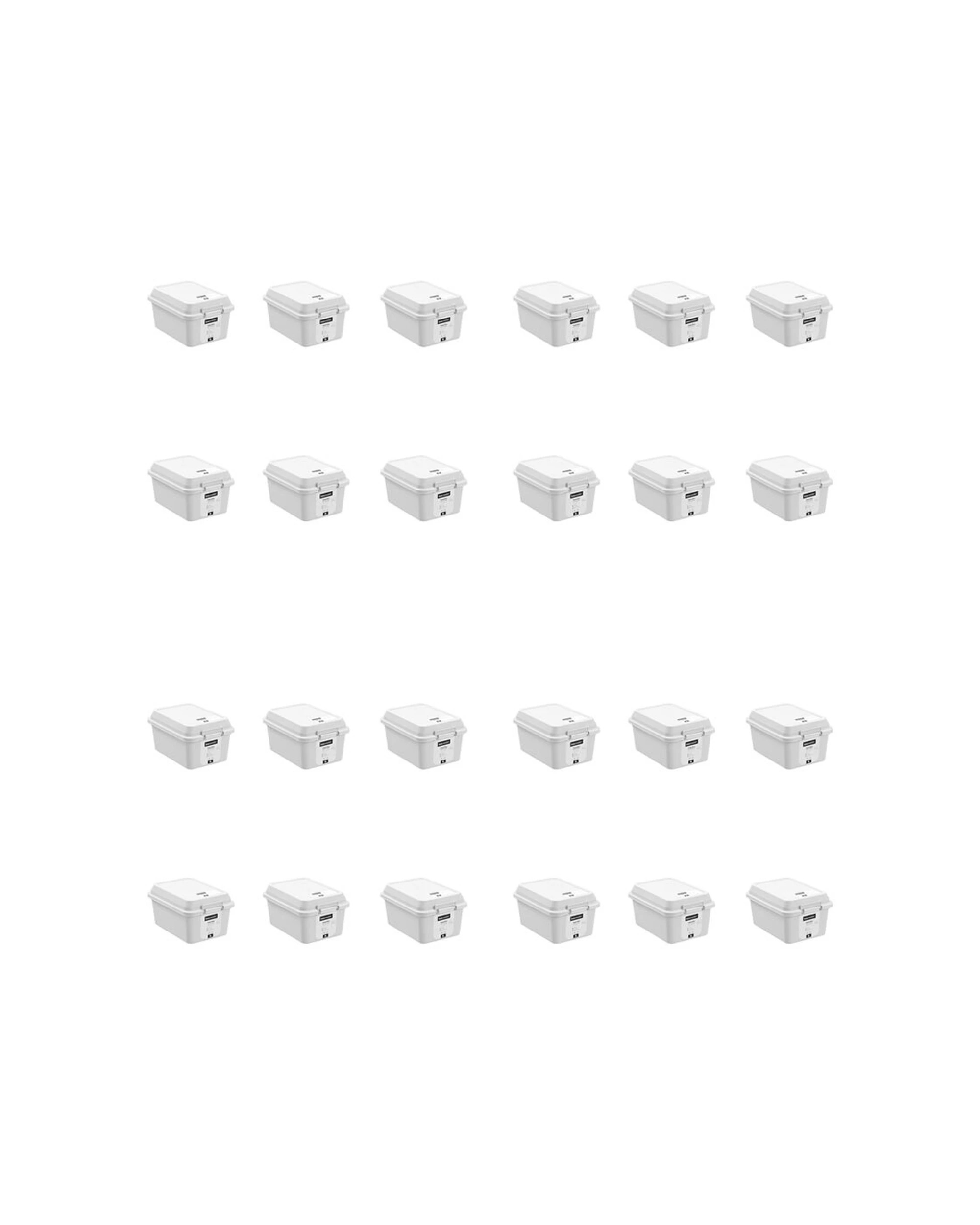 1 Boxsweden Tote Mini Storage Stack Organiser Box 24 Pack 3L Capacity Stackable - Assorted, 1 of 9