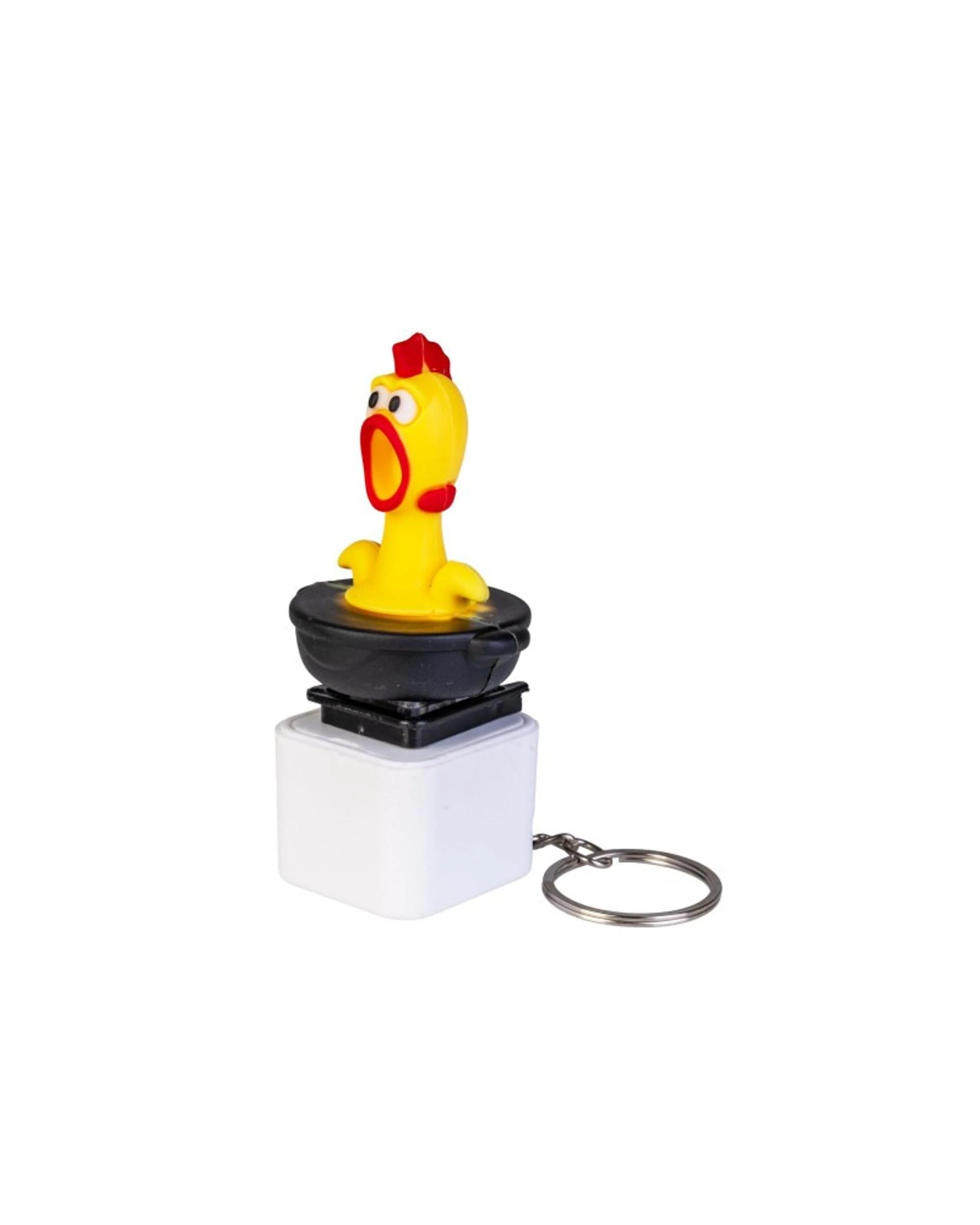 1 MDI Fidget Fingers Sound Clicker Chicken Keychain, 1 of 4
