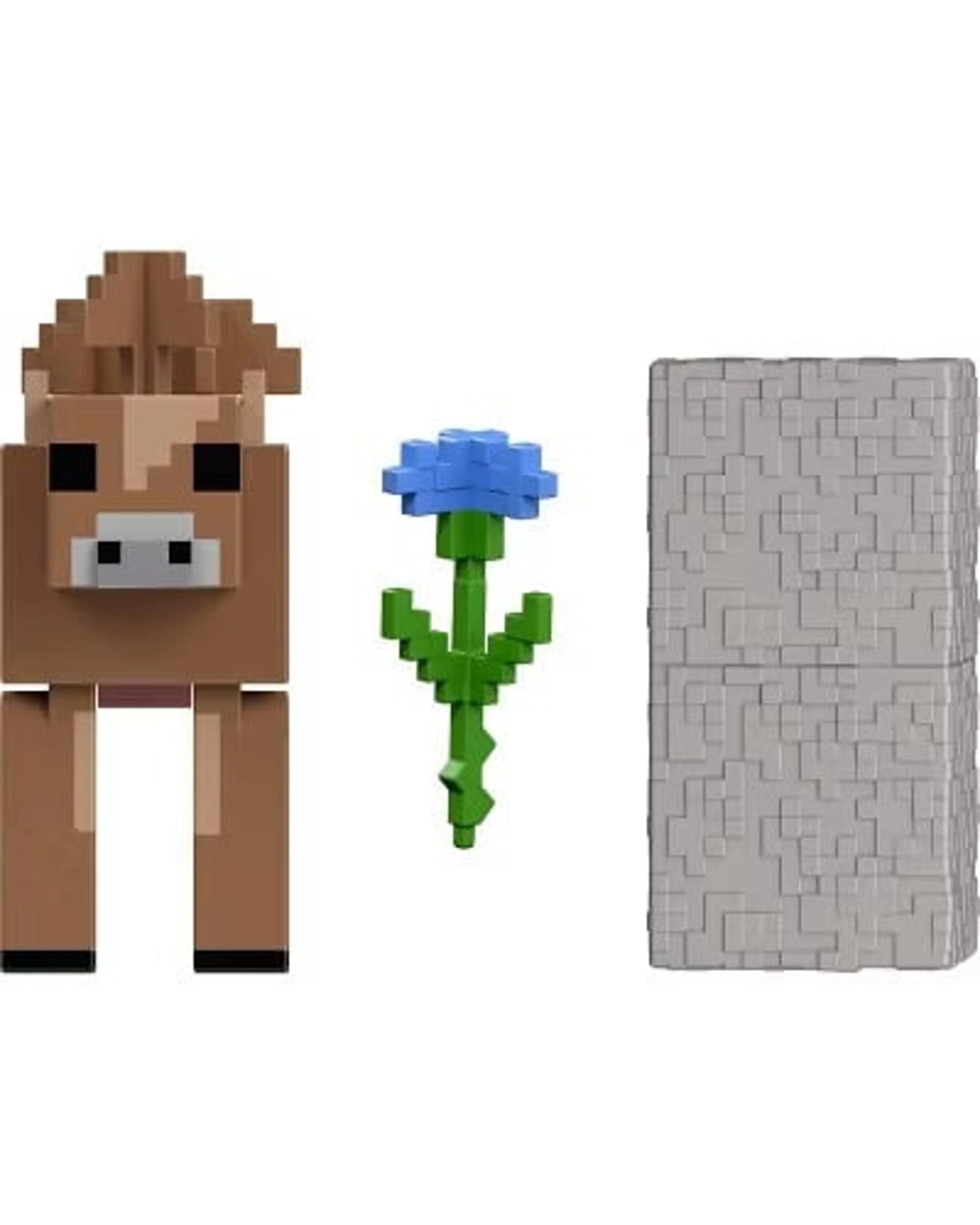 2 Minecraft Redstone Charged Brown Mooshroom Figure, 2 of 3