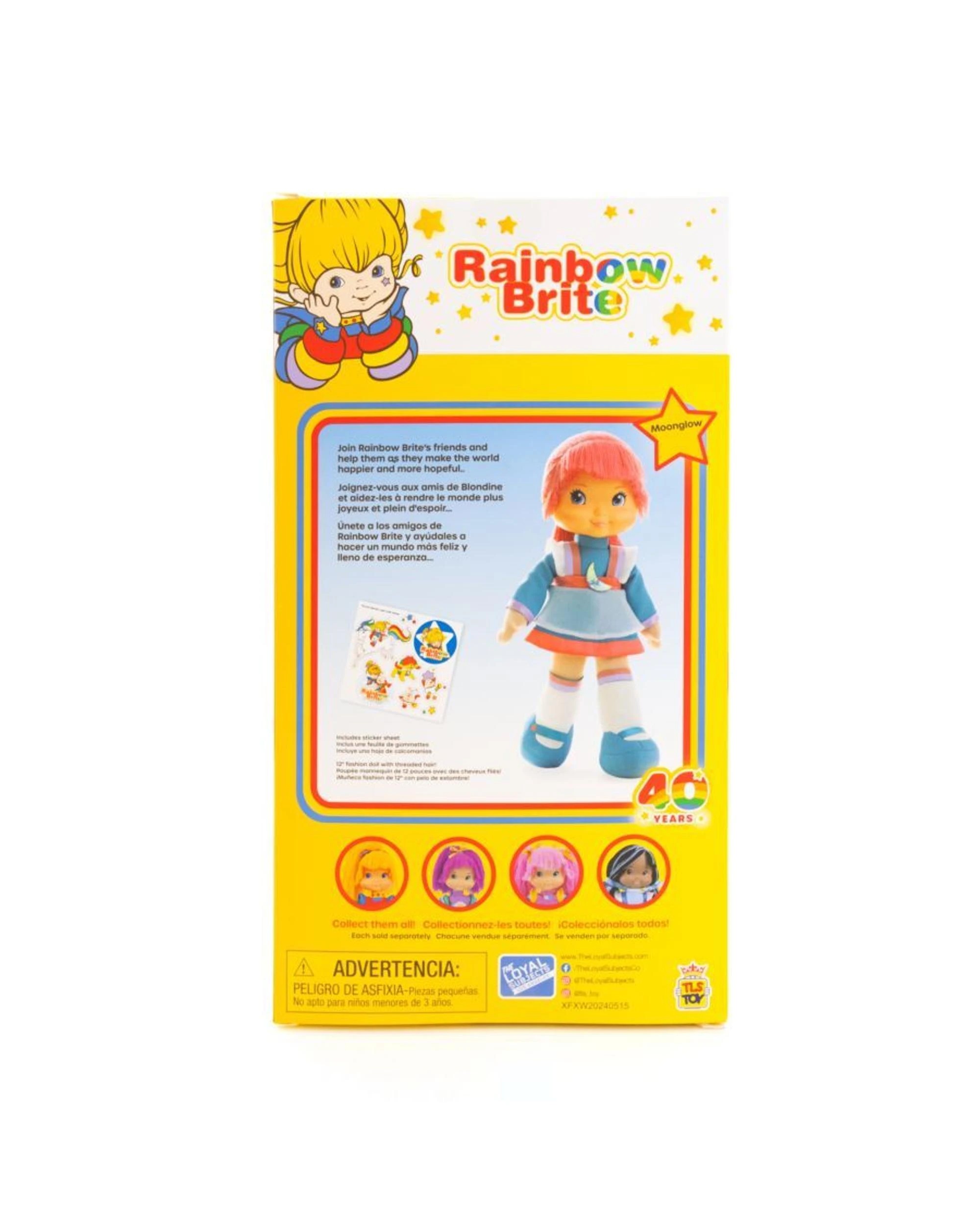6 Rainbow Brite 40th Anniversary Moonglow 12 inch Exclusive Retro Doll, 6 of 6