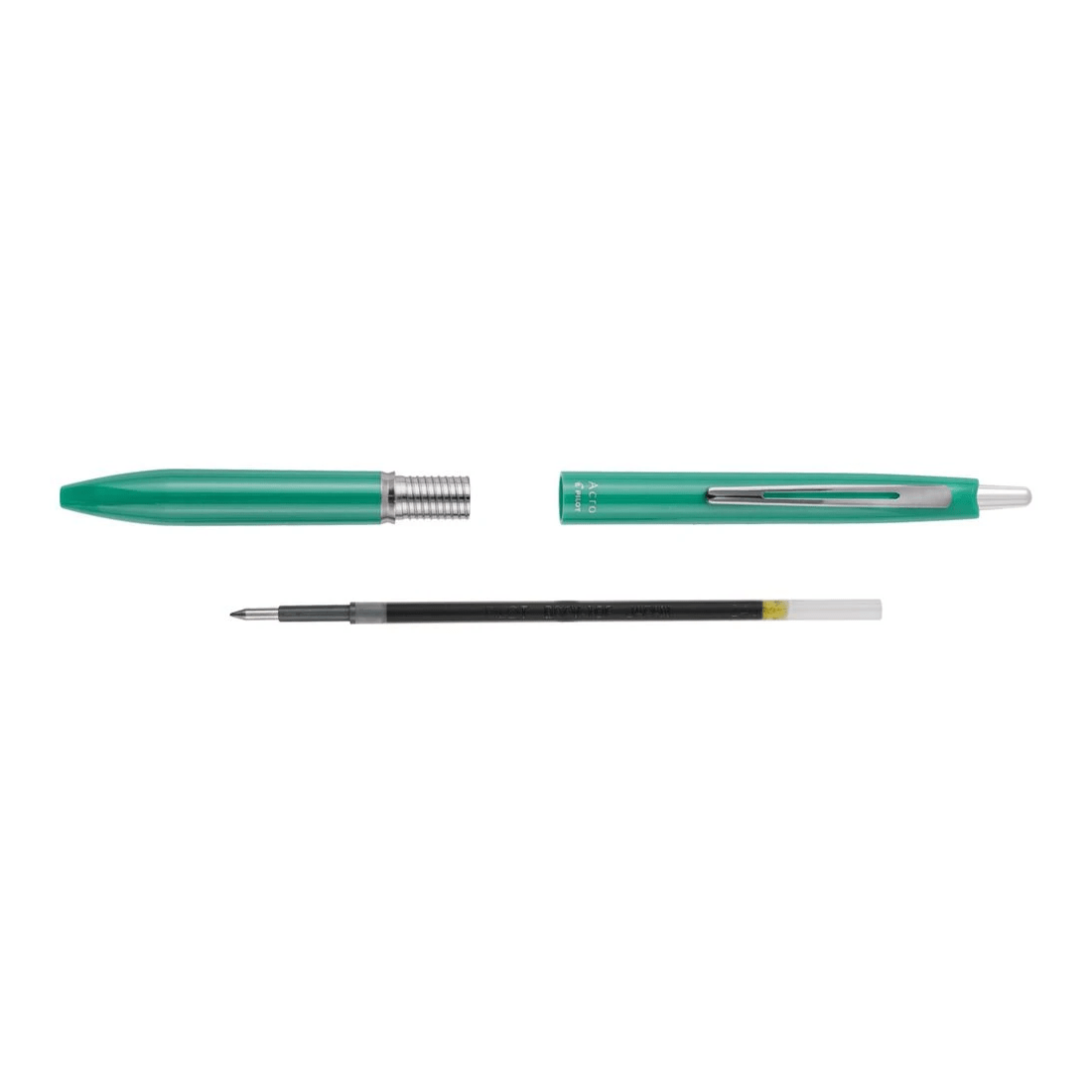 3 PILOT Acro 300 0.7mm Hybrid Ballpoint Pen Forest Green Barrel, 3 of 6
