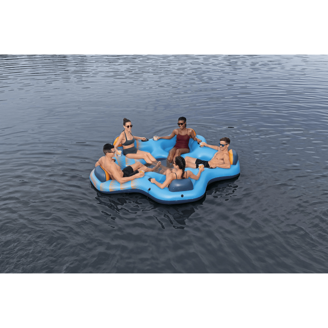 1 Bestway Hydro Force Day Drifter Island, 1 of 9