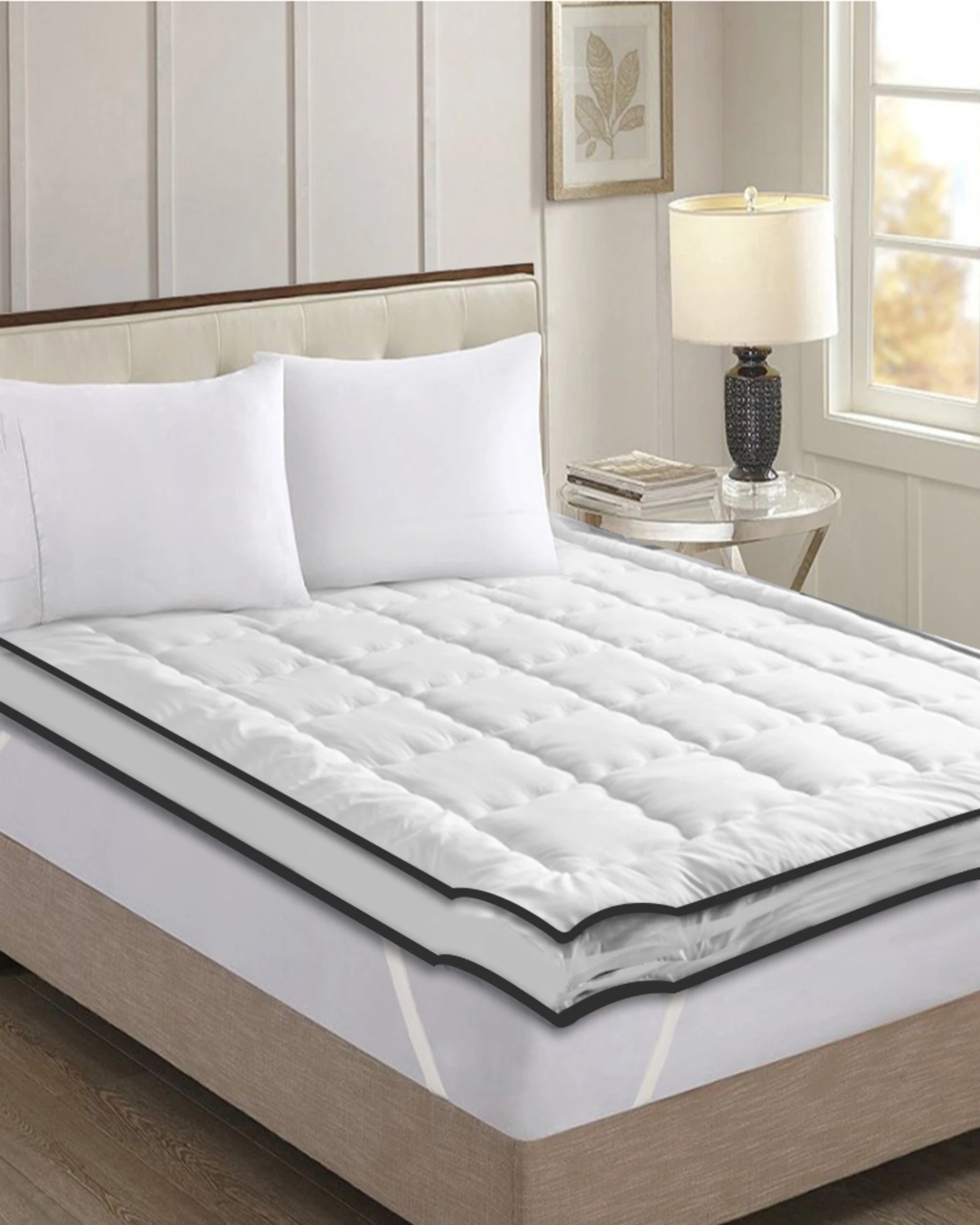4 Dreamz Mattress Topper Double, 4 of 7