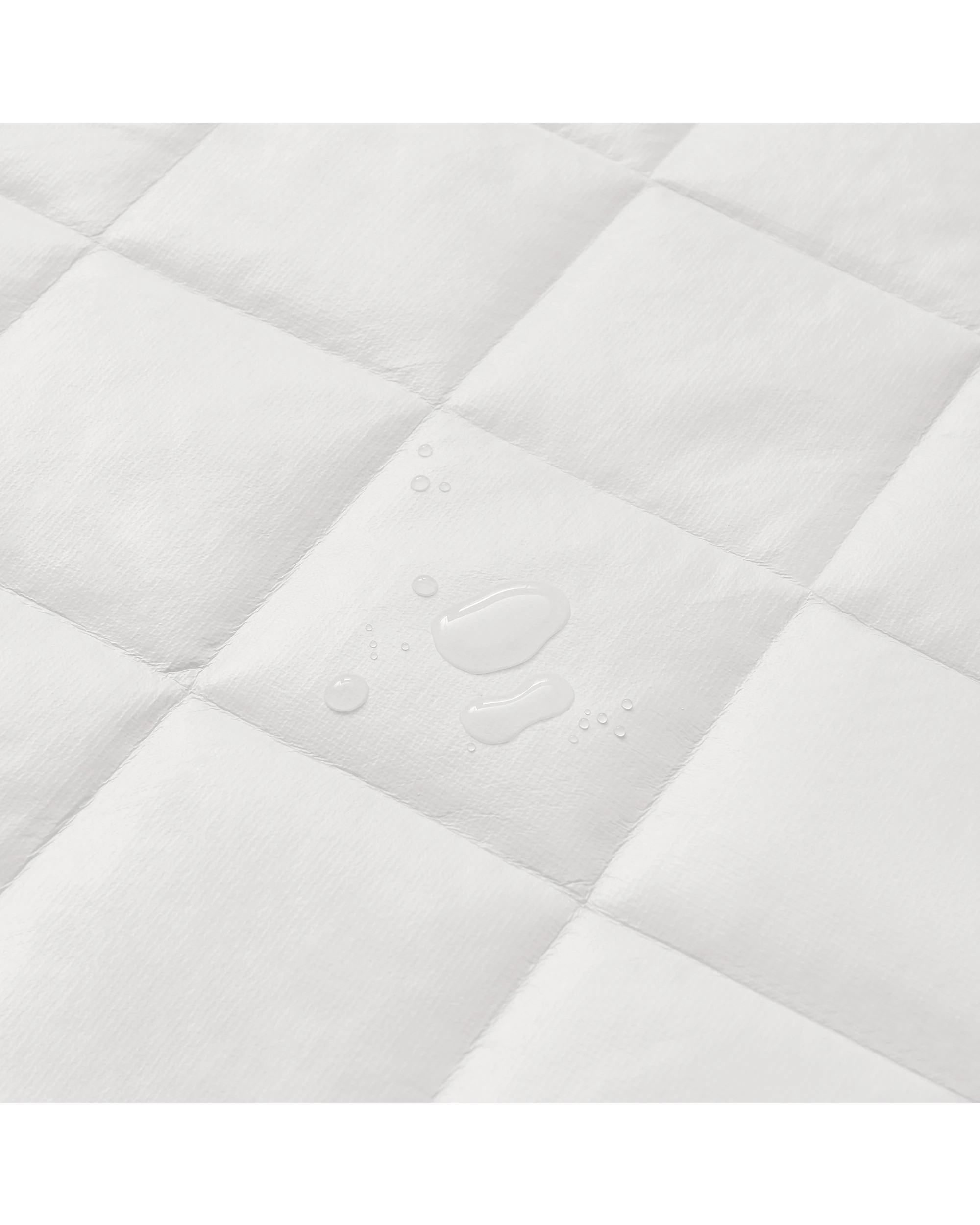 5 ESSN Healthguard Allergy Sensitive Cotton Cover Quilted Waterproof Mattress Protector - Queen Bed - White, 5 of 9