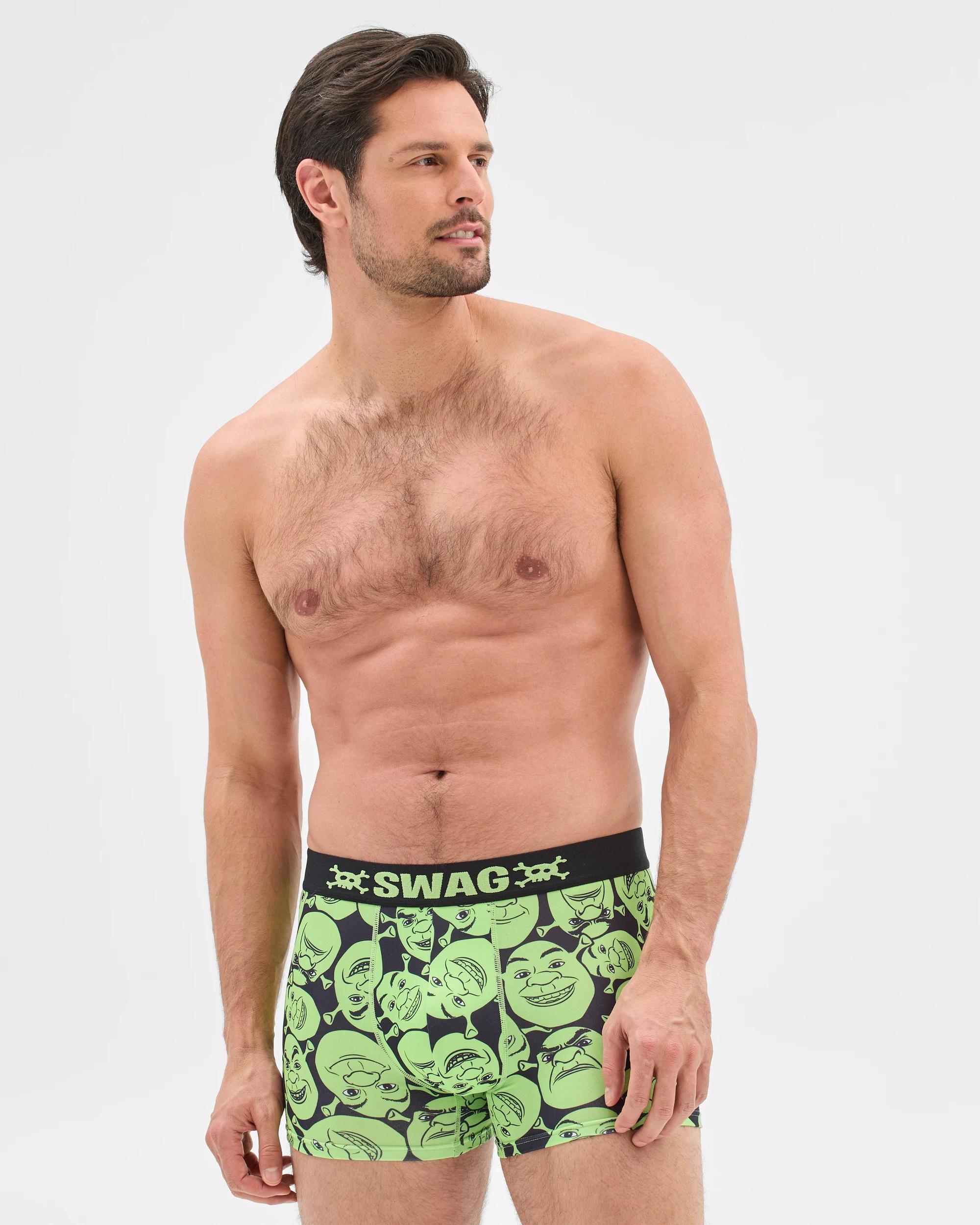 2 Shrek Trunks - Swag GREEN/BACK, 2 of 4