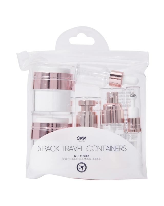 OXX Travel 6 Pack Travel Contai