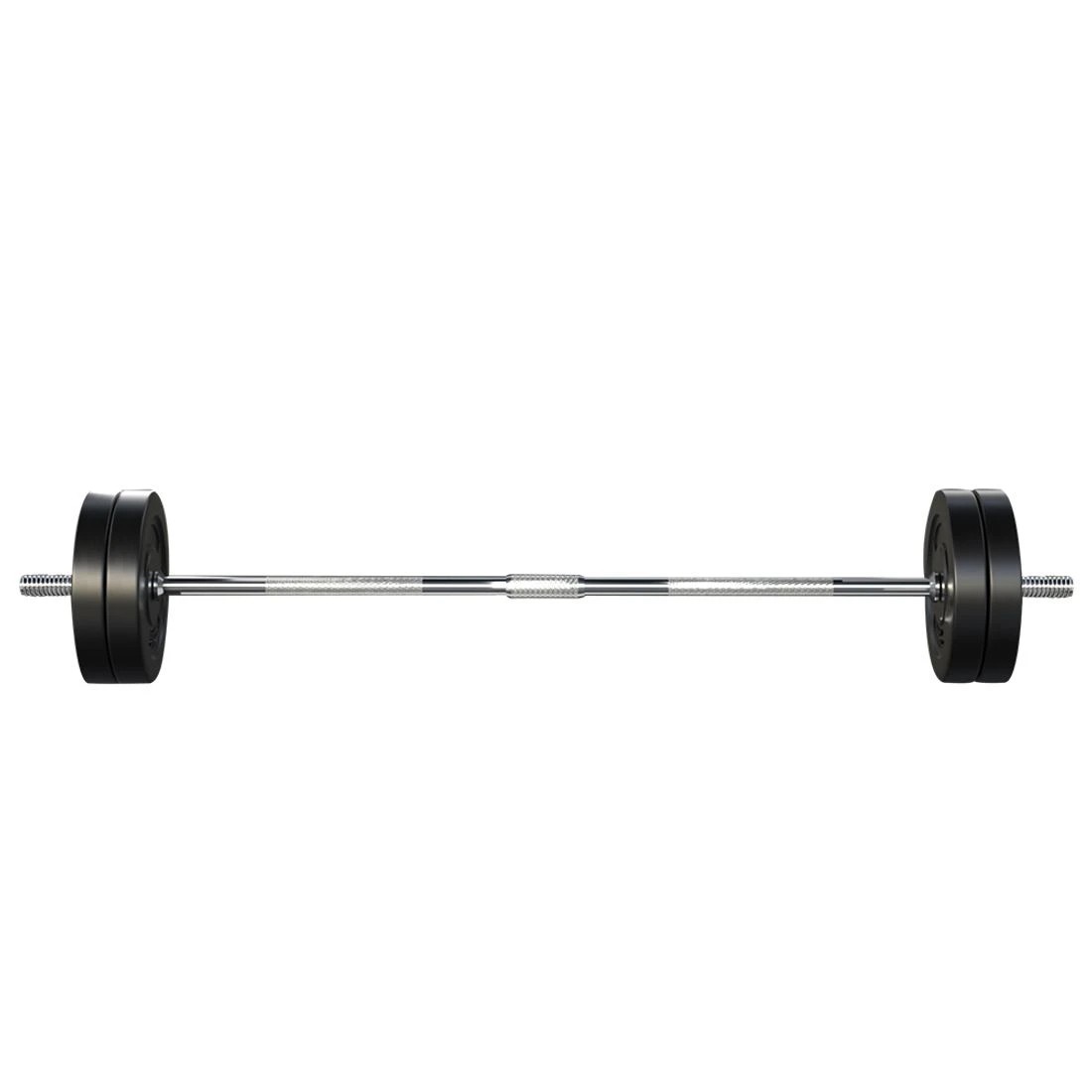 3 Everfit 48kg Barbell Set Weight Plates Bar Lifting Bench 168cm - Multi, 3 of 6