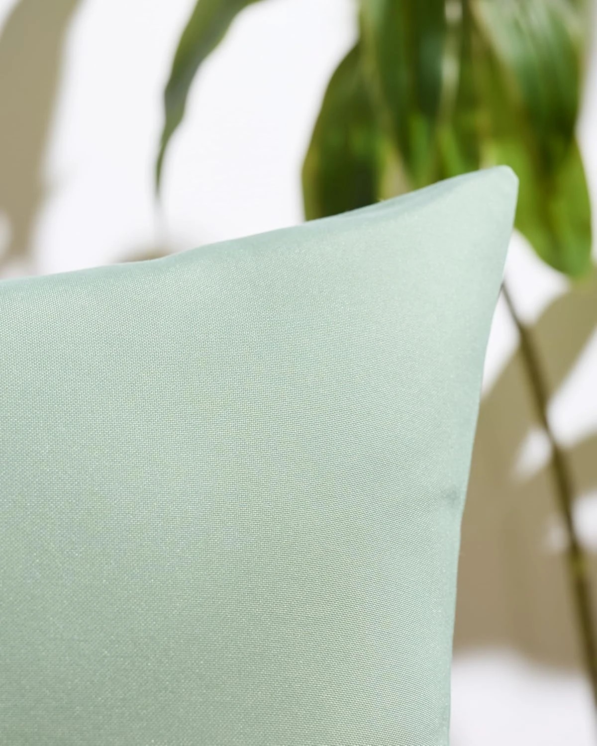 2 Gioia Casa 2-Pack Outdoor Waterproof Cushion Covers - Sage, 45×45cm, 2 of 3