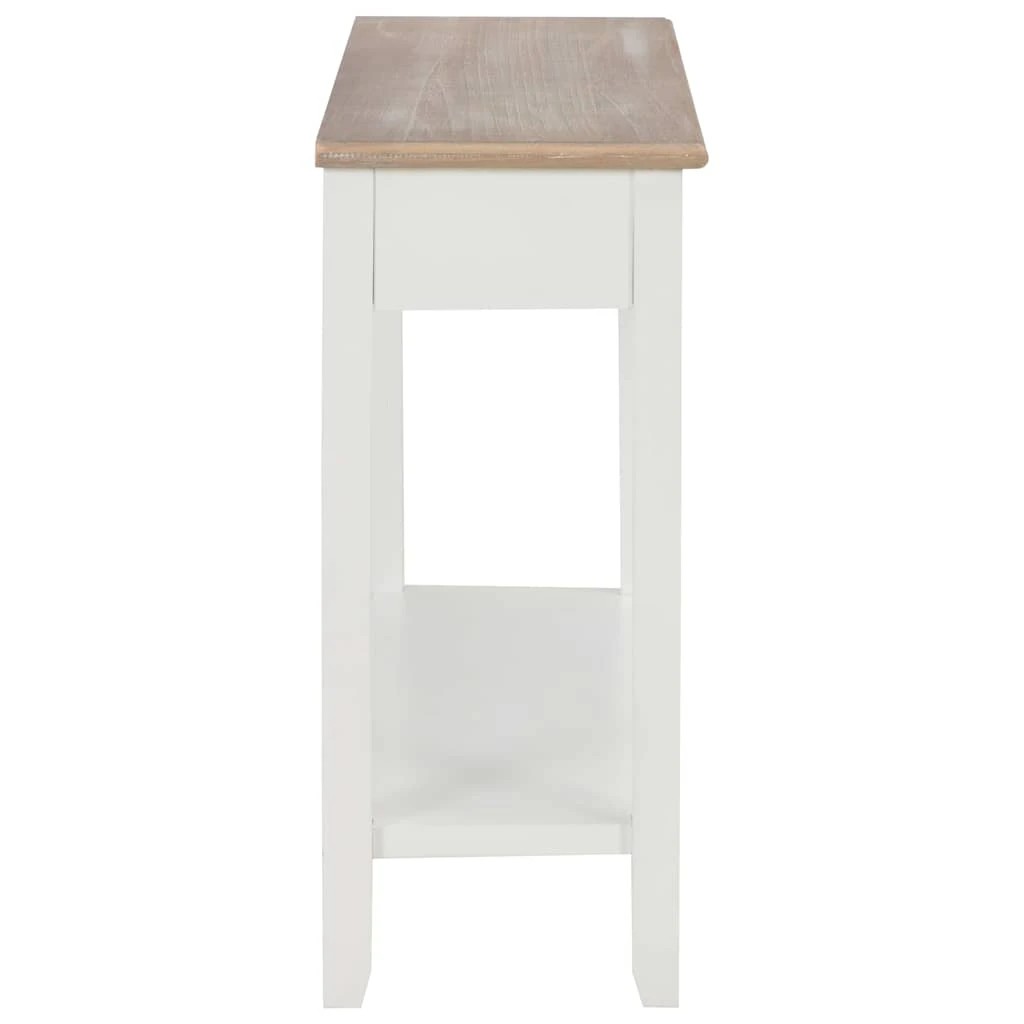 5 vidaXL Console table Ample Storage - White, 5 of 10