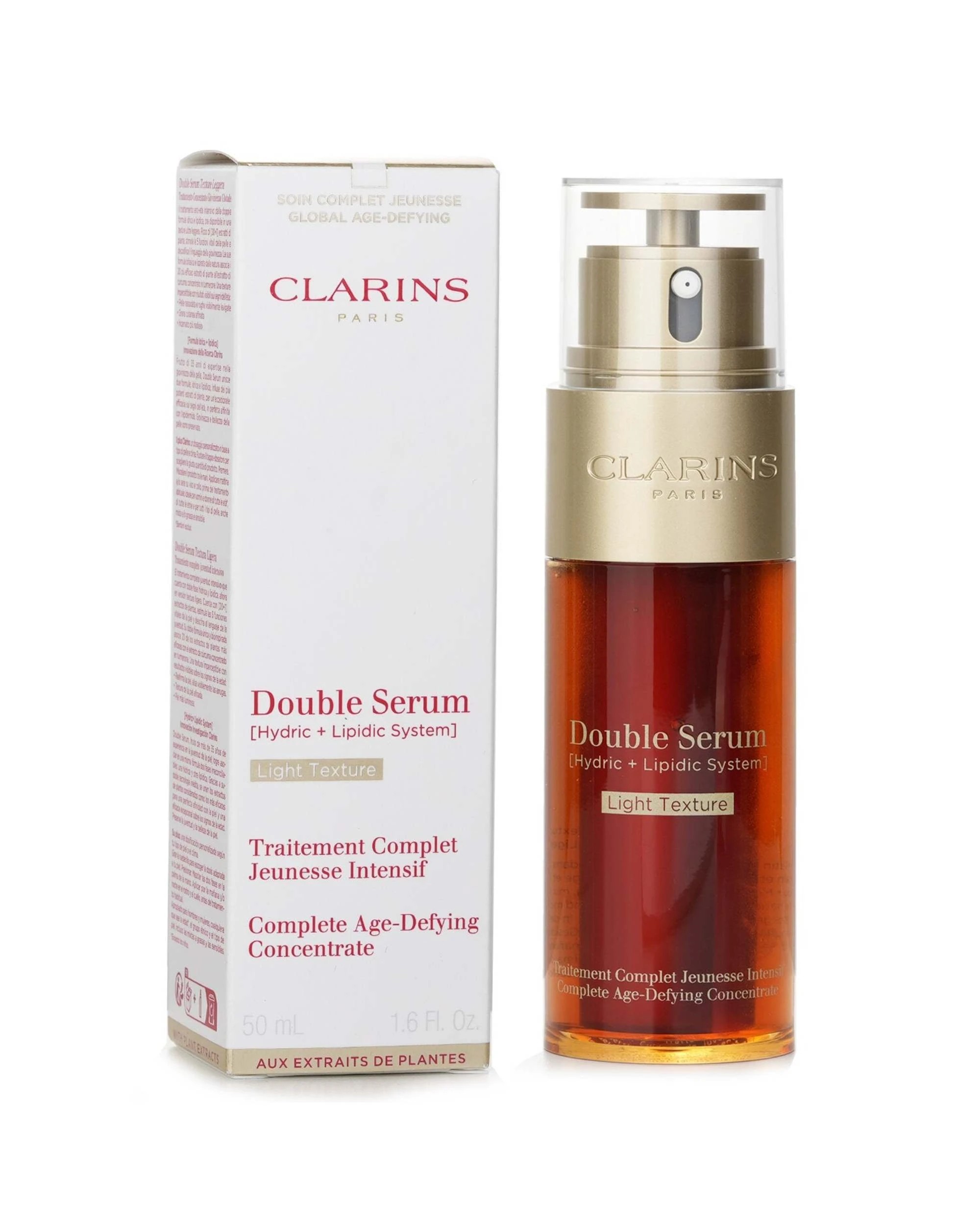 2 Clarins Double Serum Light Texture  50 ml/1.6oz, 2 of 3